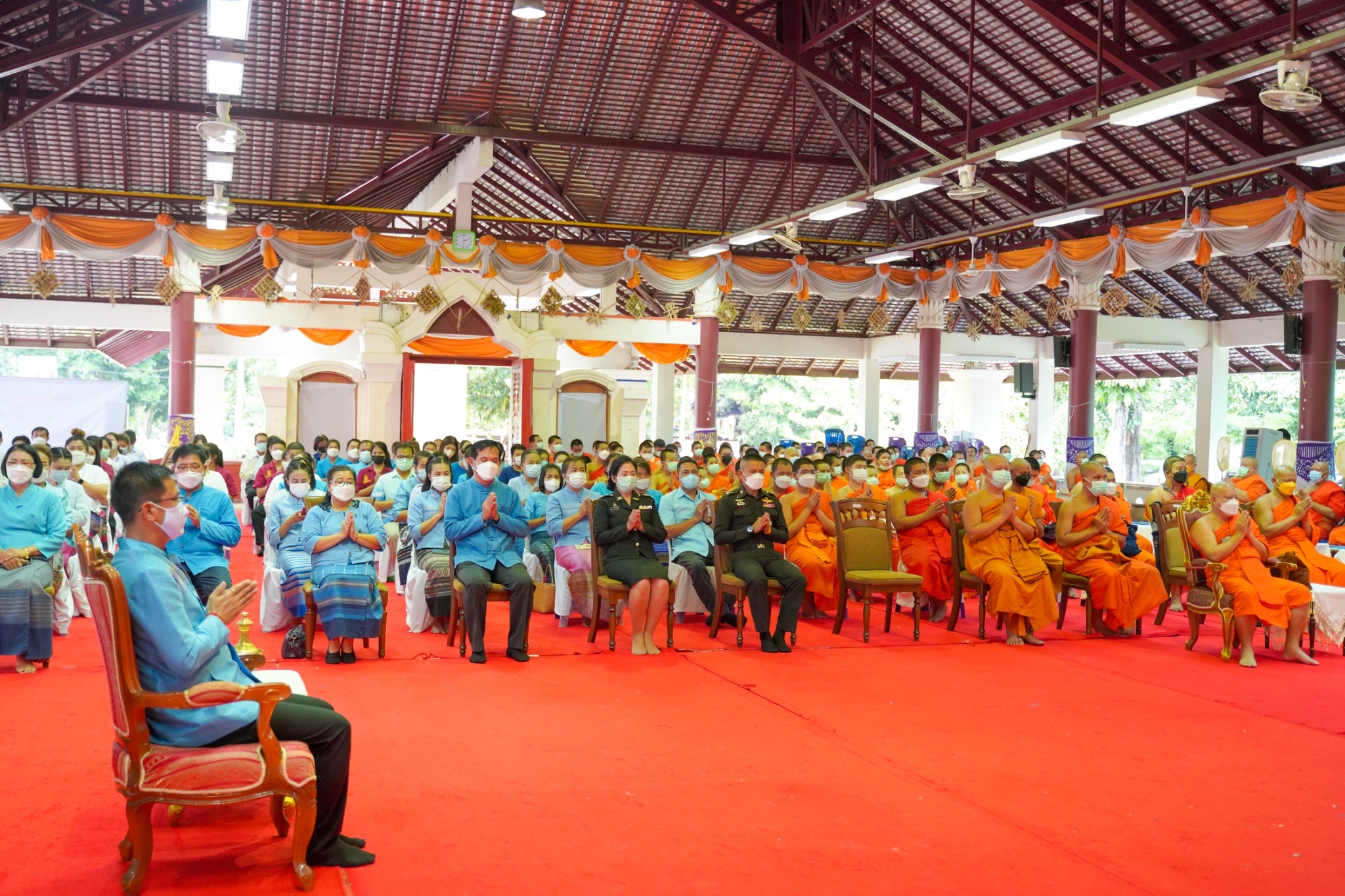 จังหวัดน่าน จัดพิธีเจริญพระพุทธมนต์ (ออนไลน์) ถวายเป็นพระราชกุศลแด่สมเด็จพระนางเจ้าสิริกิติ์ พระบรมราชินีนาถ พระบรมราชชนนีพันปีหลวง เนื่องในโอกาสมหามงคลเฉลิมพระชนมพรรษา 90 พรรษา 12  สิงหาคม พ.ศ.2565