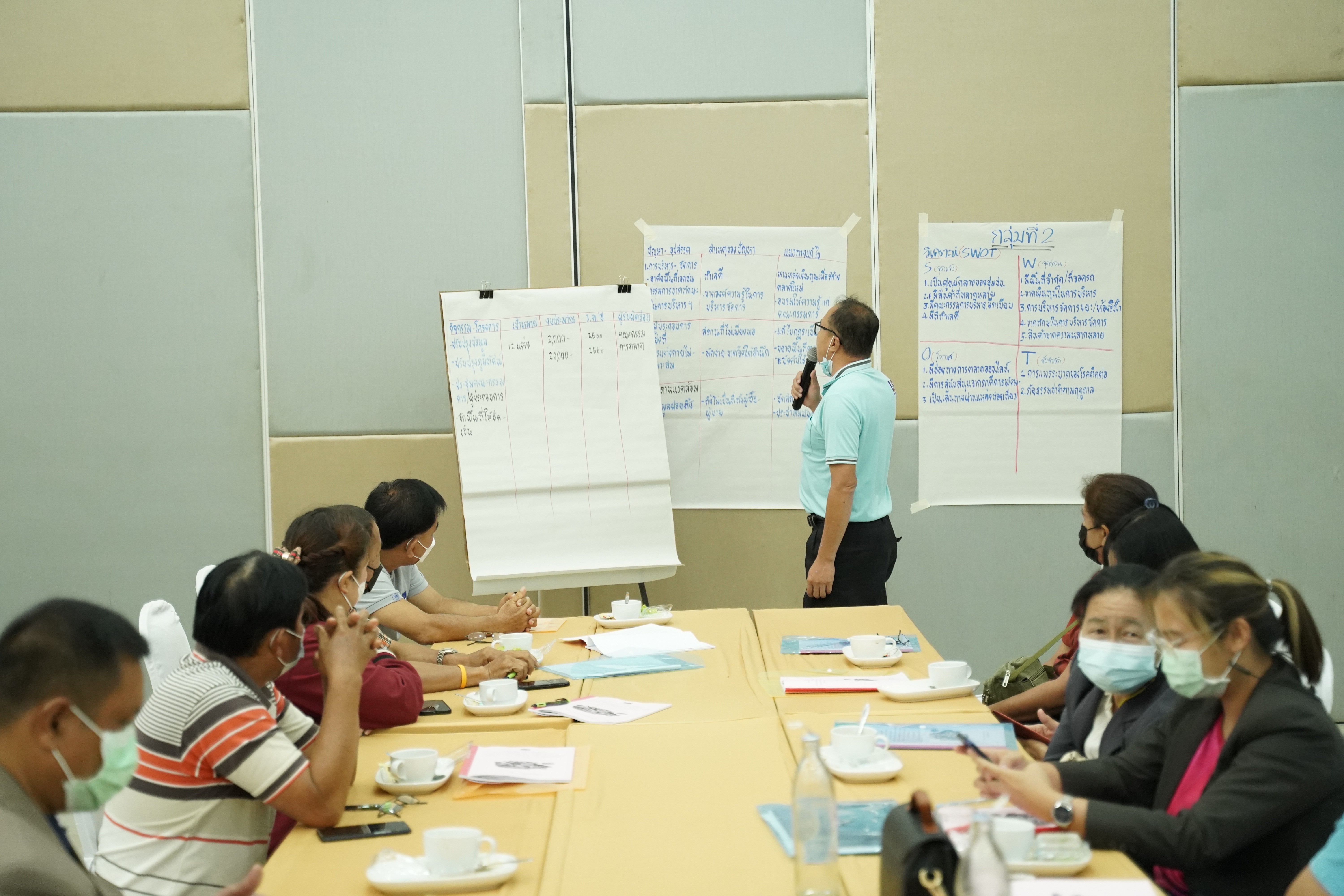 พช.น่าน ประชุมเชิงปฏิบัติการคณะกรรมการบริหารตลาด ผู้บริหารจัดการตลาด (CMO) และเจ้าหน้าที่พัฒนาชุมชนอำเภอ ตามโครงการส่งเสริมการพัฒนากลไกและโครงสร้างดูดซับมูลค่าทางเศรษฐกิจและการกระจายรายได้กลับสู่ท้องถิ่น รุ่นที่ 2