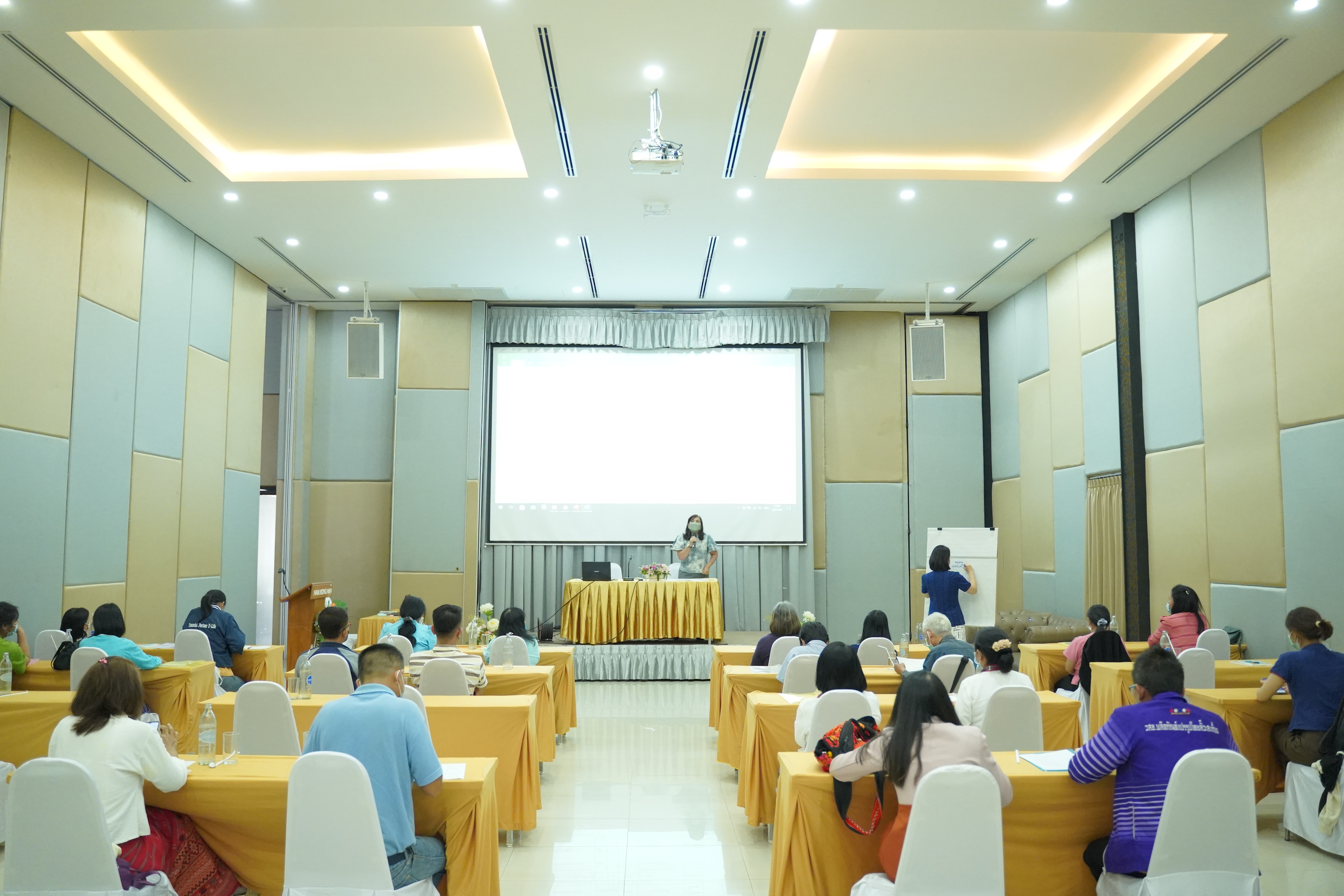 พช.น่าน ประชุมเชิงปฏิบัติการส่งเสริมการสร้างรายได้จากกิจการอาหารปลอดภัยระดับจังหวัด