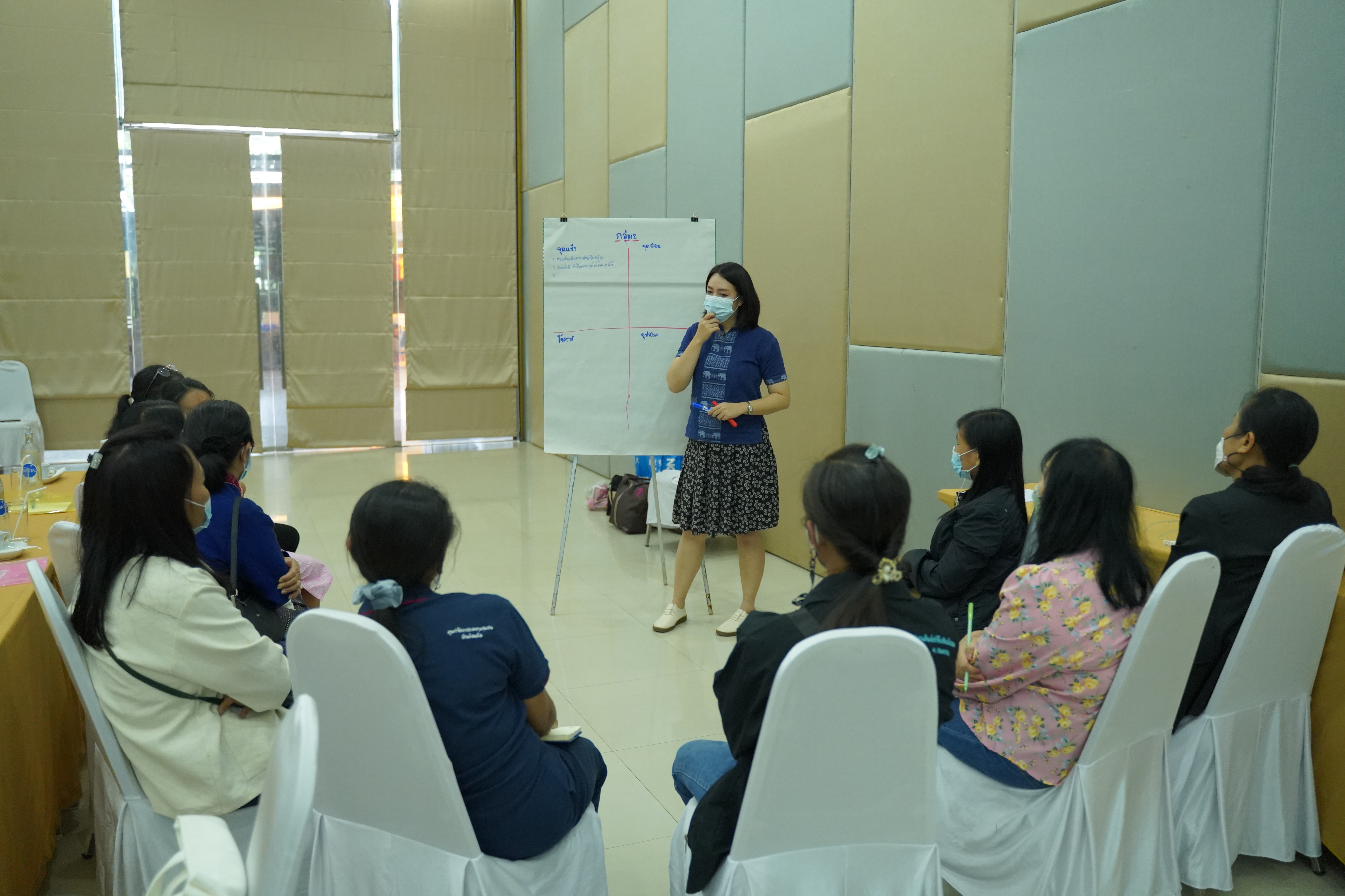 พช.น่าน ประชุมเชิงปฏิบัติการส่งเสริมการสร้างรายได้จากกิจการอาหารปลอดภัยระดับจังหวัด