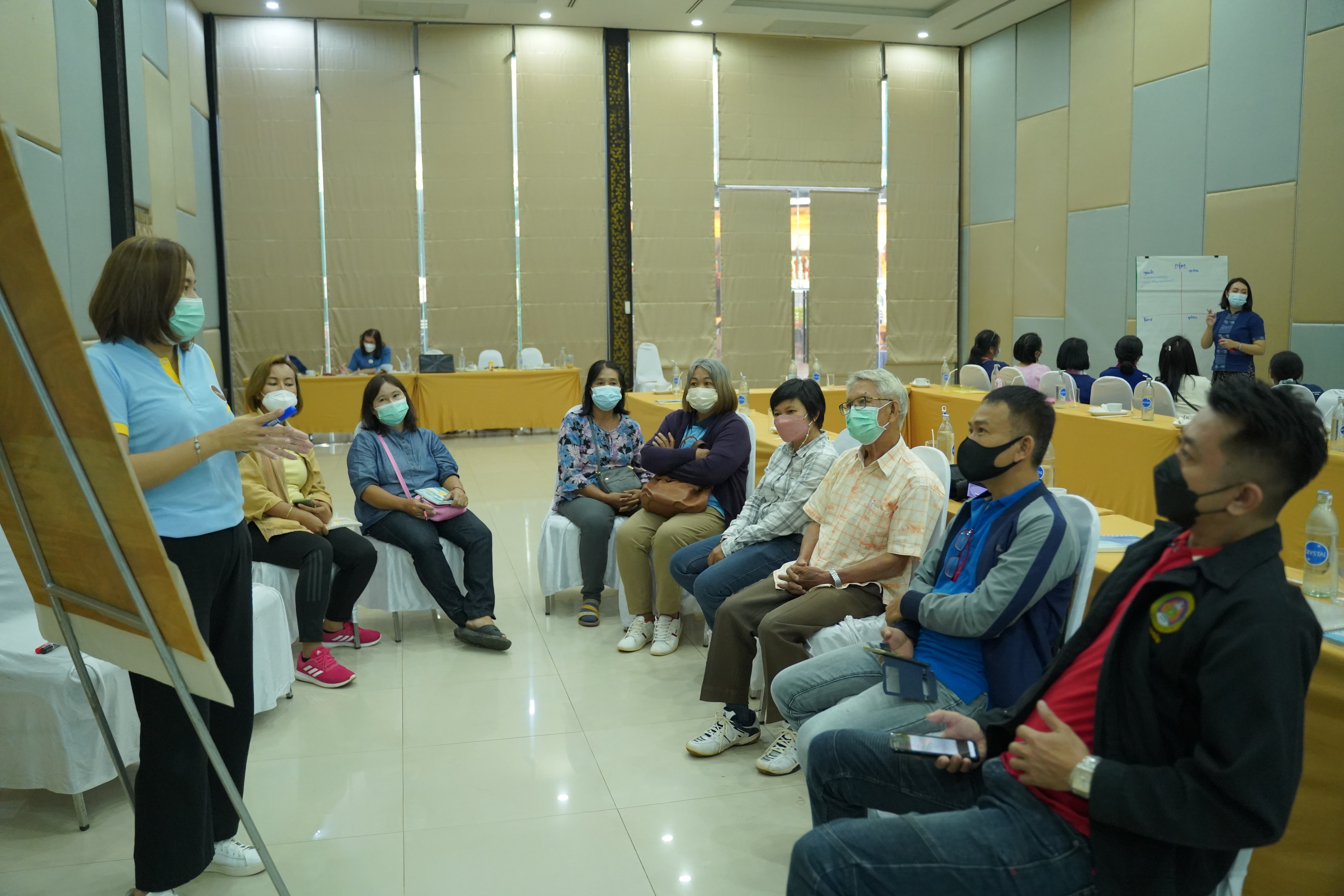 พช.น่าน ประชุมเชิงปฏิบัติการส่งเสริมการสร้างรายได้จากกิจการอาหารปลอดภัยระดับจังหวัด