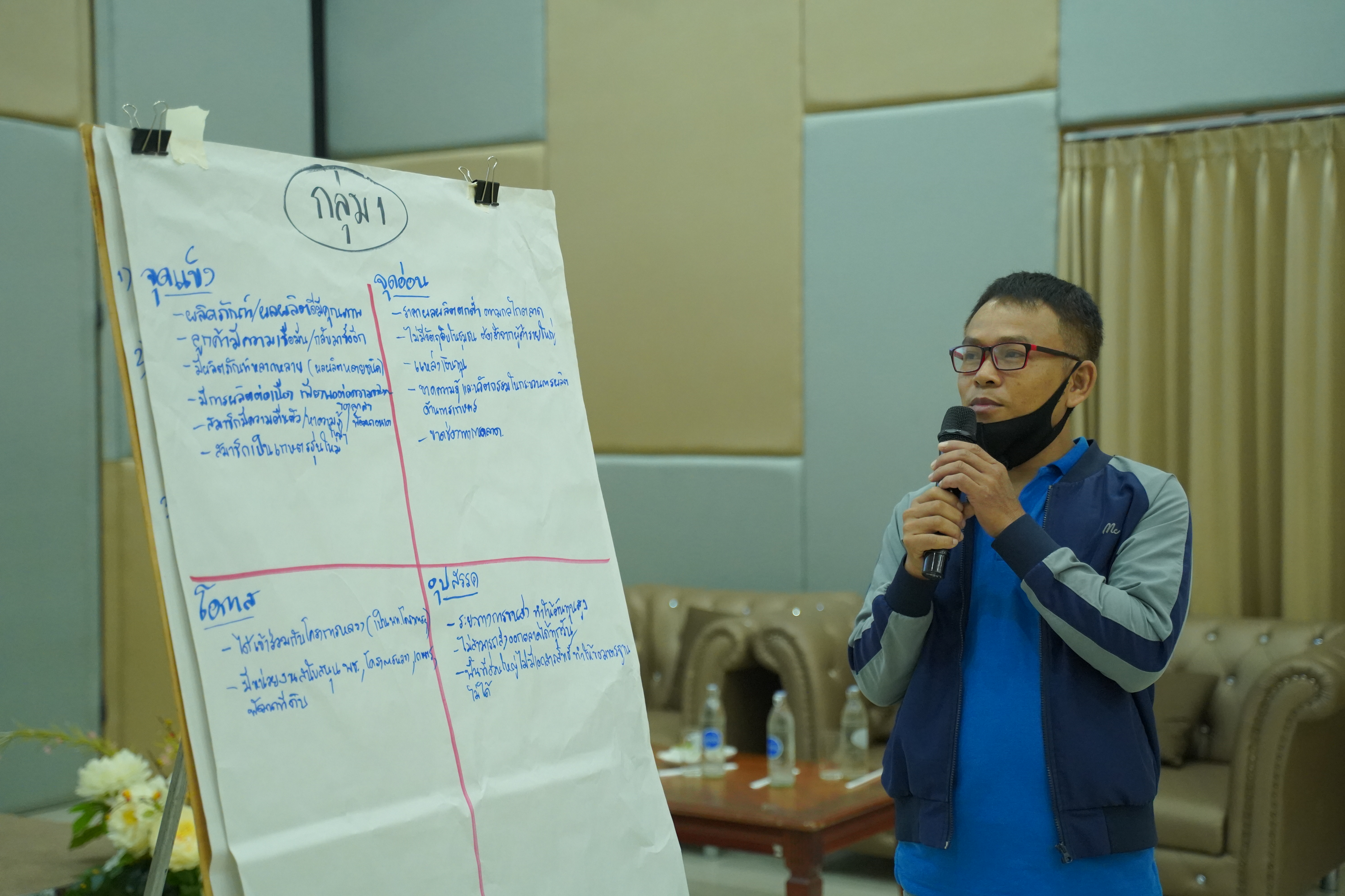 พช.น่าน ประชุมเชิงปฏิบัติการส่งเสริมการสร้างรายได้จากกิจการอาหารปลอดภัยระดับจังหวัด