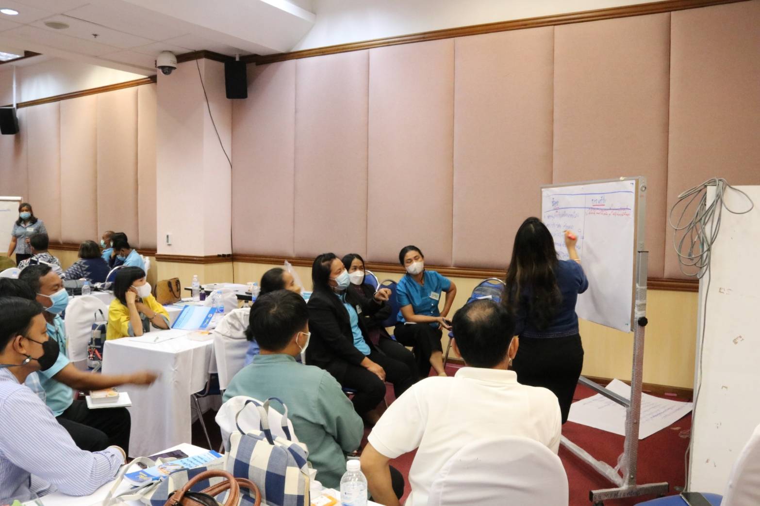 พช.น่าน ร่วมกิจกรรมประชุมเชิงปฏิบัติการผู้ขับเคลื่อนงานหมู่บ้านกองทุนแม่ของแผ่นดิน ดีเด่นระดับกรมการพัฒนาชุมชน