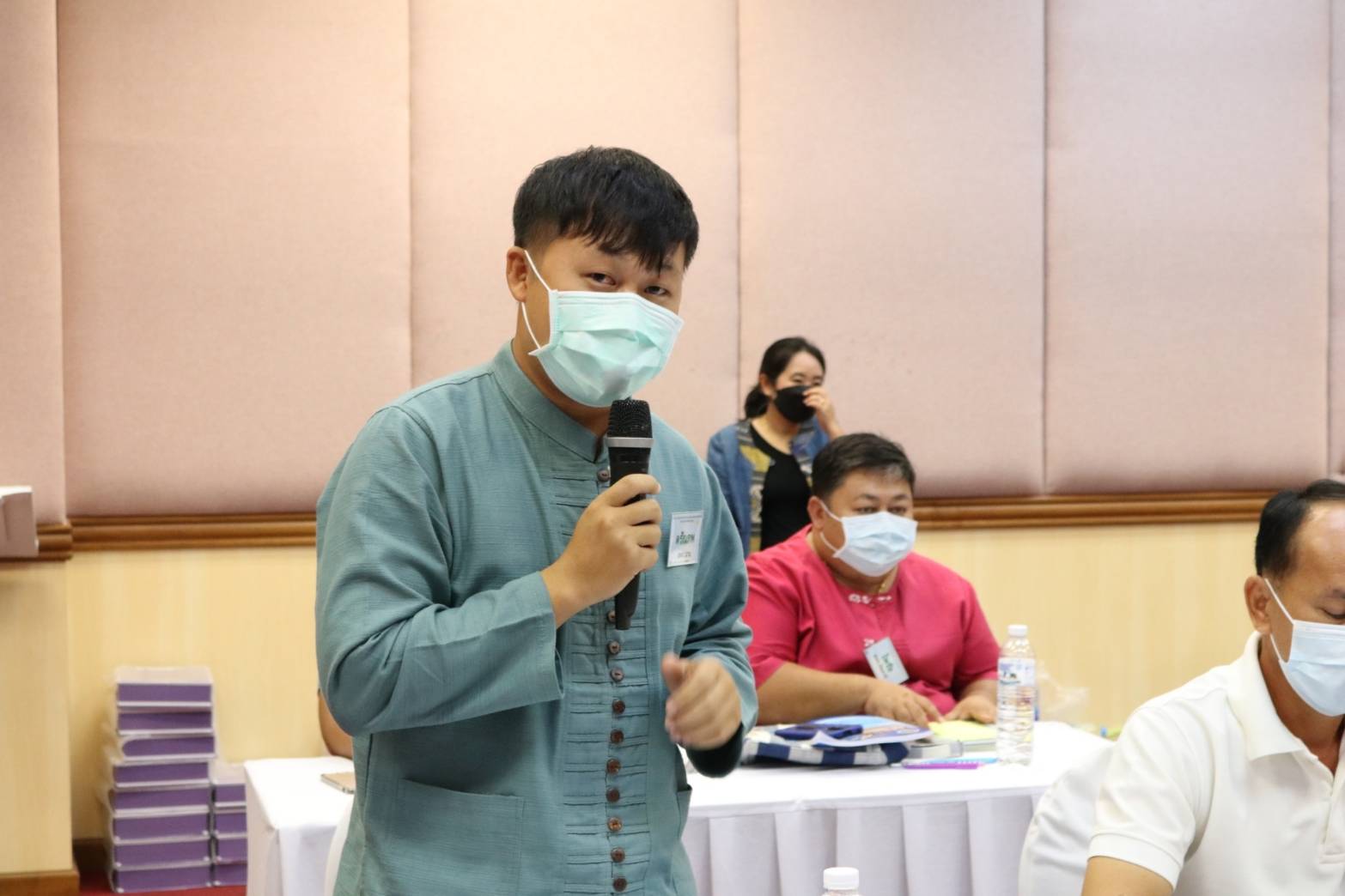 พช.น่าน ร่วมกิจกรรมประชุมเชิงปฏิบัติการผู้ขับเคลื่อนงานหมู่บ้านกองทุนแม่ของแผ่นดิน ดีเด่นระดับกรมการพัฒนาชุมชน