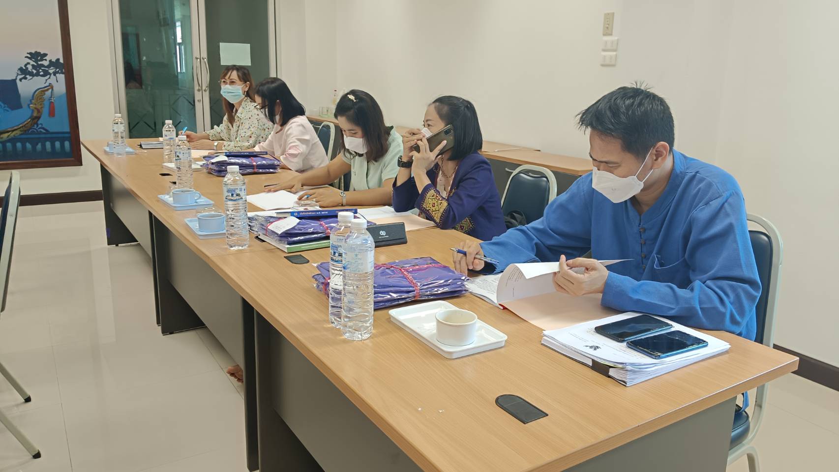 พช.น่าน ประชุมพัฒนาการอำเภอ ผู้อำนวยการกลุ่มงาน และนักวิชาการพัฒนาชุมชนจังหวัด ครั้งที่ 10/2565