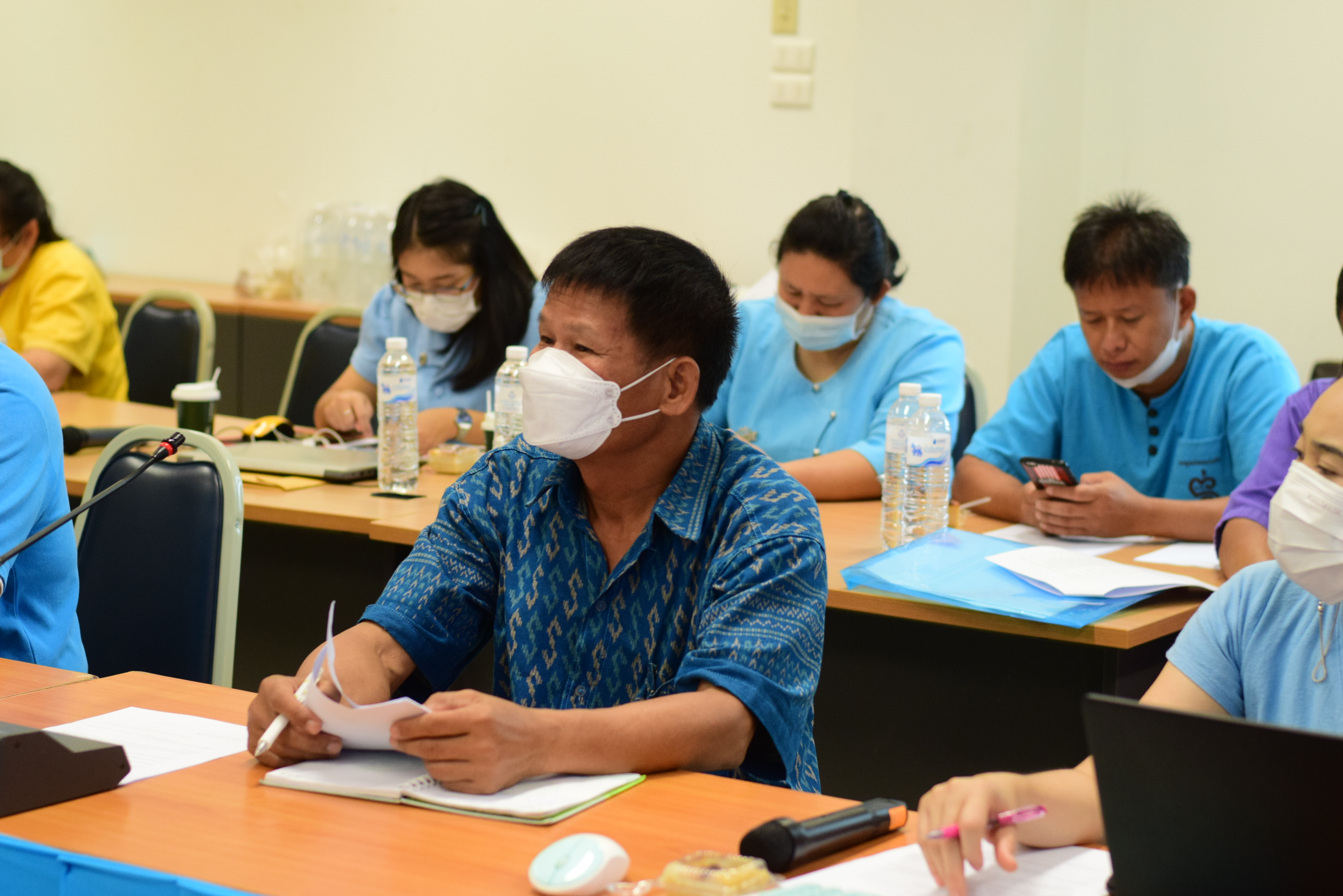 พช.น่าน ประชุมคณะกรรมการเครือข่ายกองทุนแม่ของแผ่นดินจังหวัดน่าน