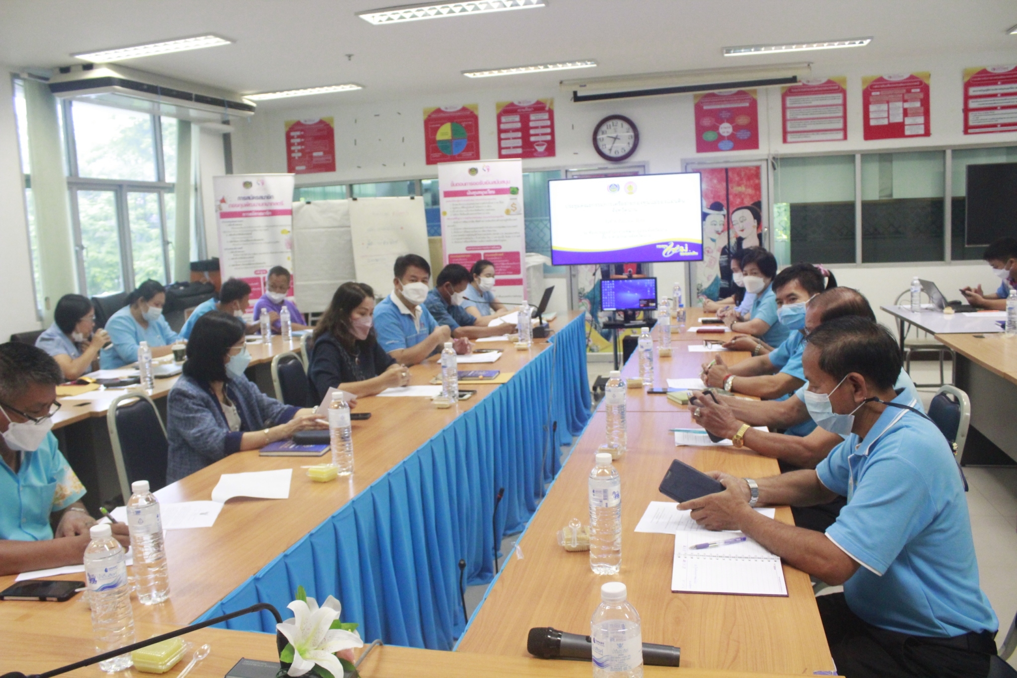 พช.น่าน ประชุมคณะกรรมการเครือข่ายกองทุนแม่ของแผ่นดินจังหวัดน่าน