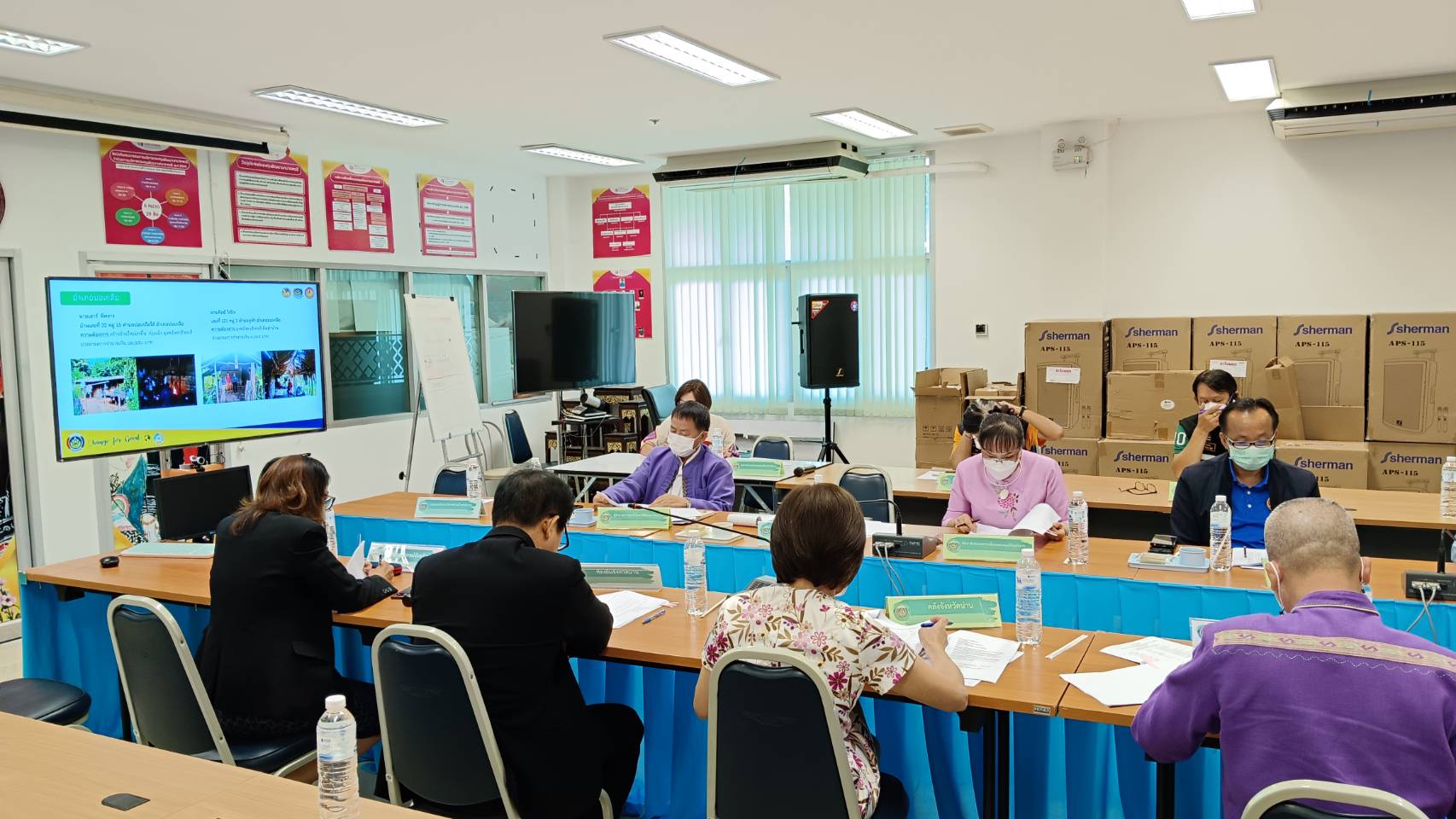 จังหวัดน่าน ประชุมการดำเนินงานกองทุนพัฒนาคุณภาพชีวิต สร้างความมั่นคงในที่อยู่อาศัย “ซ่อมบ้าน สร้างสุข แก้จนคนน่าน”  ครั้งที่ 2 /2565