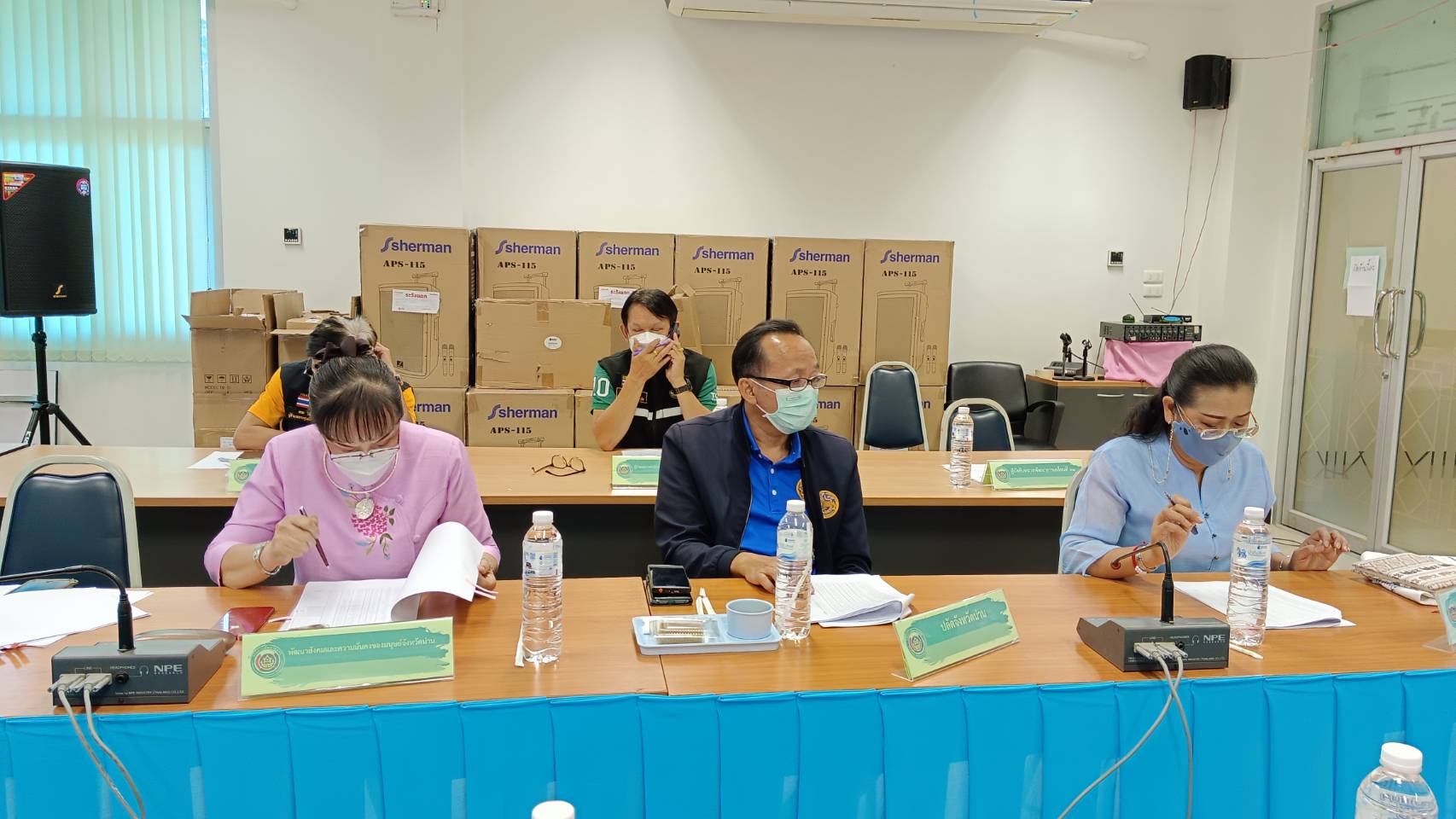 จังหวัดน่าน ประชุมการดำเนินงานกองทุนพัฒนาคุณภาพชีวิต สร้างความมั่นคงในที่อยู่อาศัย “ซ่อมบ้าน สร้างสุข แก้จนคนน่าน”  ครั้งที่ 2 /2565