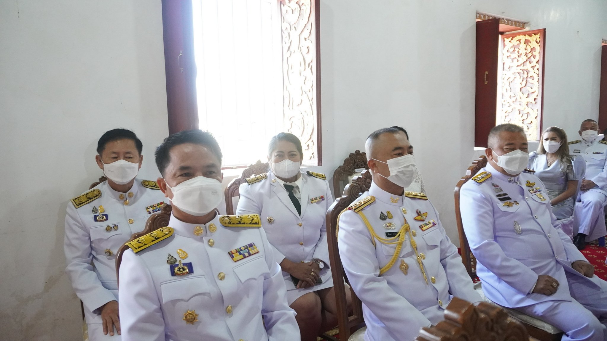 พระบาทสมเด็จพระเจ้าอยู่หัว ทรงพระกรุณาโปรดเกล้าฯ ให้ อัญเชิญผ้าพระกฐินพระราชทานถวาย ณ วัดบุญยืน พระอารามหลวง อำเภอเวียงสา จังหวัดน่าน