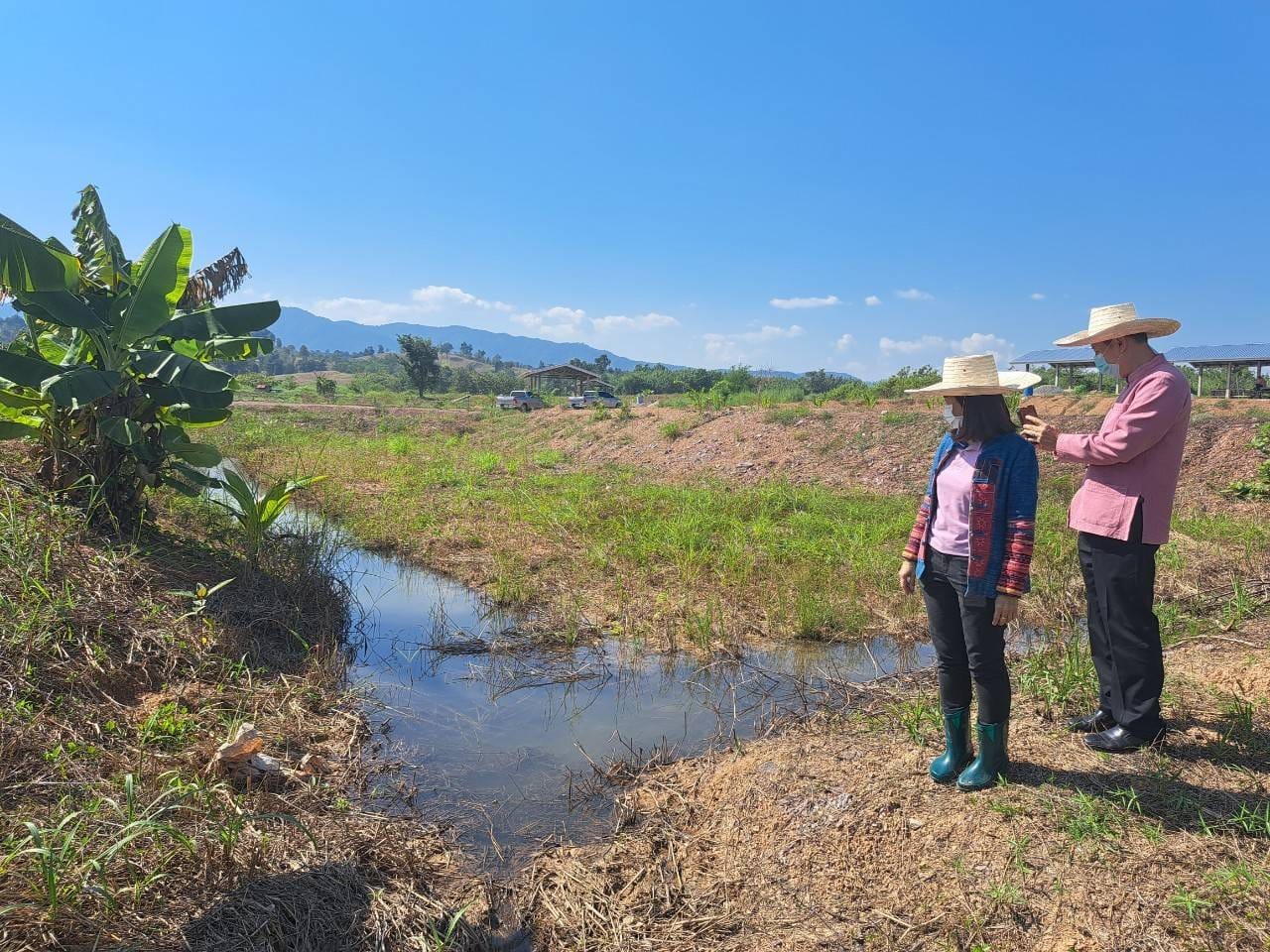 # พช.น่าน# พัฒนาการจังหวัดน่าน ติดตามเยี่ยมเยือน ครัวเรือนที่เข้าร่วมโครงการพัฒนาพื้นที่ต้นแบบการพัฒนาคุณภาพชีวิตตามหลักทฤษฎีใหม่ประยุกต์สู่ โคก หนอง นา โมเดล “อำเภอเวียงสา