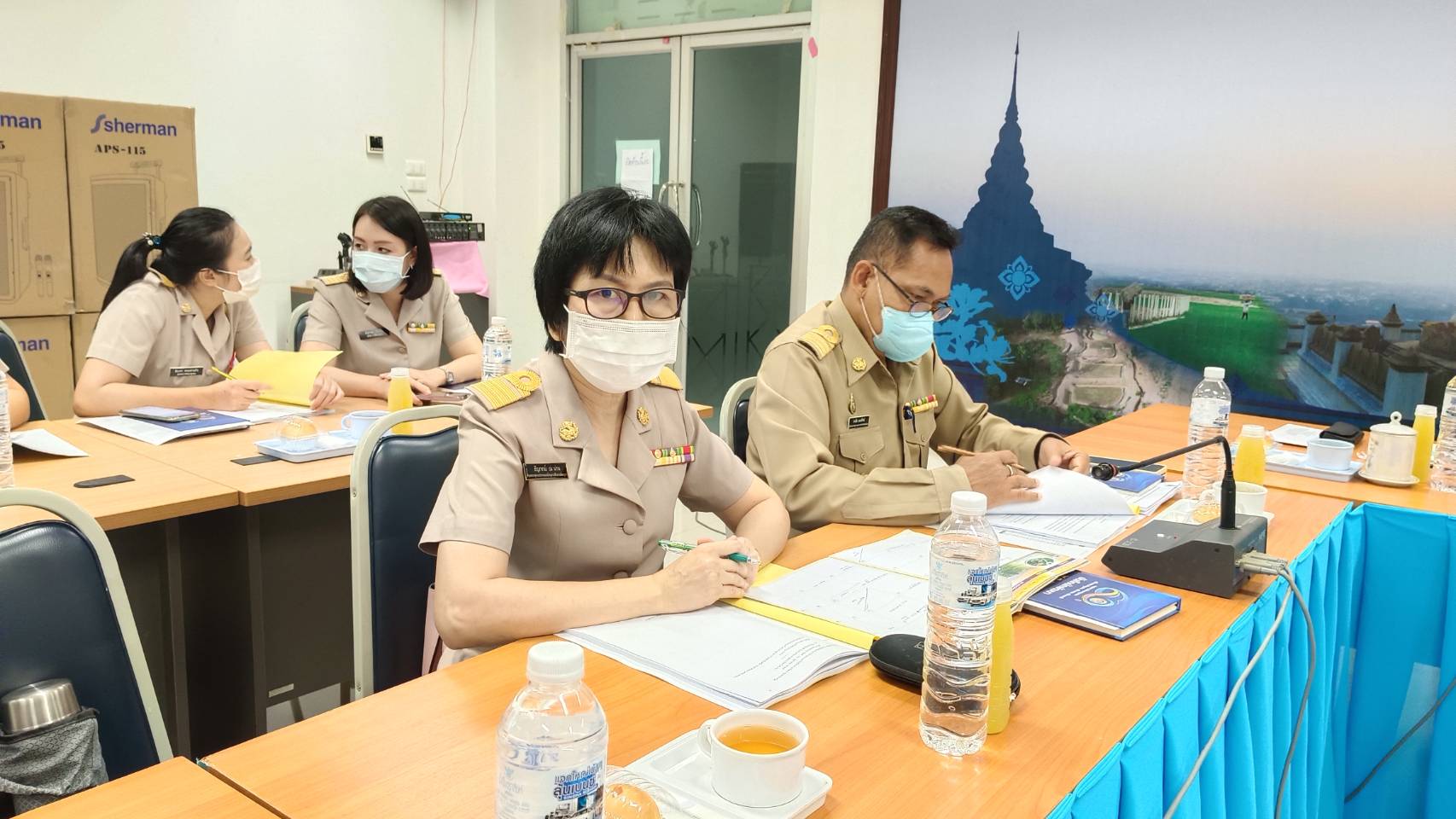 พช.น่าน ประชุมพัฒนาการอำเภอและนักวิชาการพัฒนาชุมชนจังหวัด ครั้งที่ 11/2565