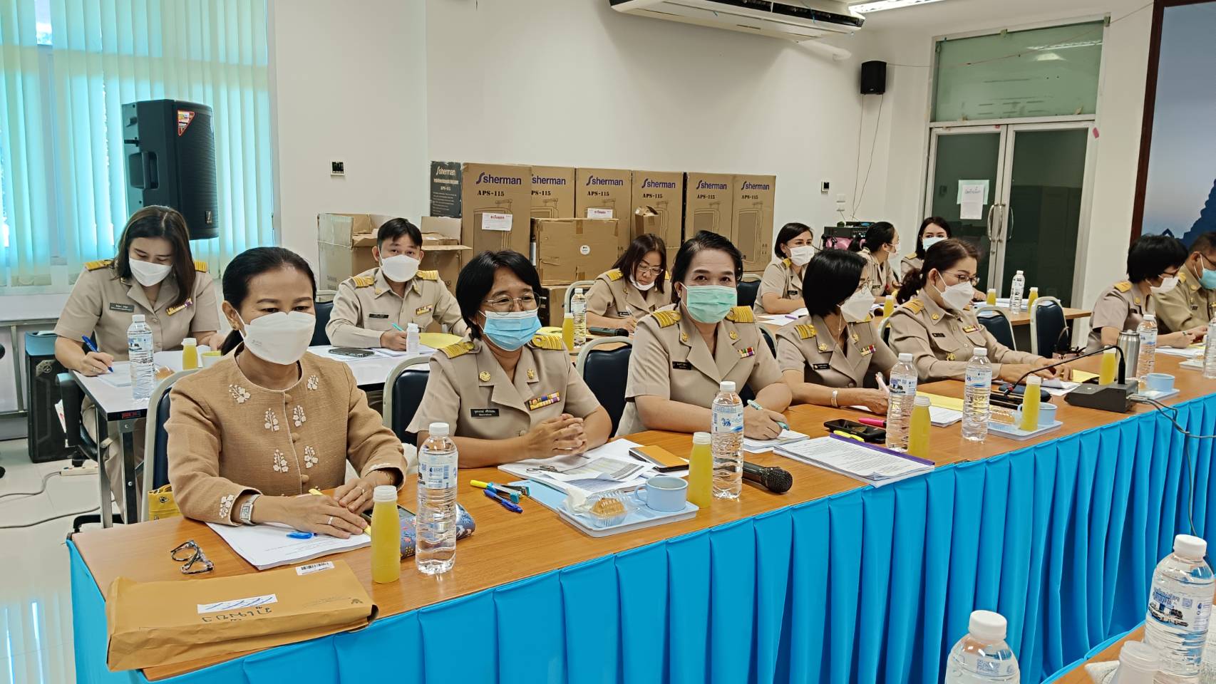 พช.น่าน ประชุมพัฒนาการอำเภอและนักวิชาการพัฒนาชุมชนจังหวัด ครั้งที่ 11/2565