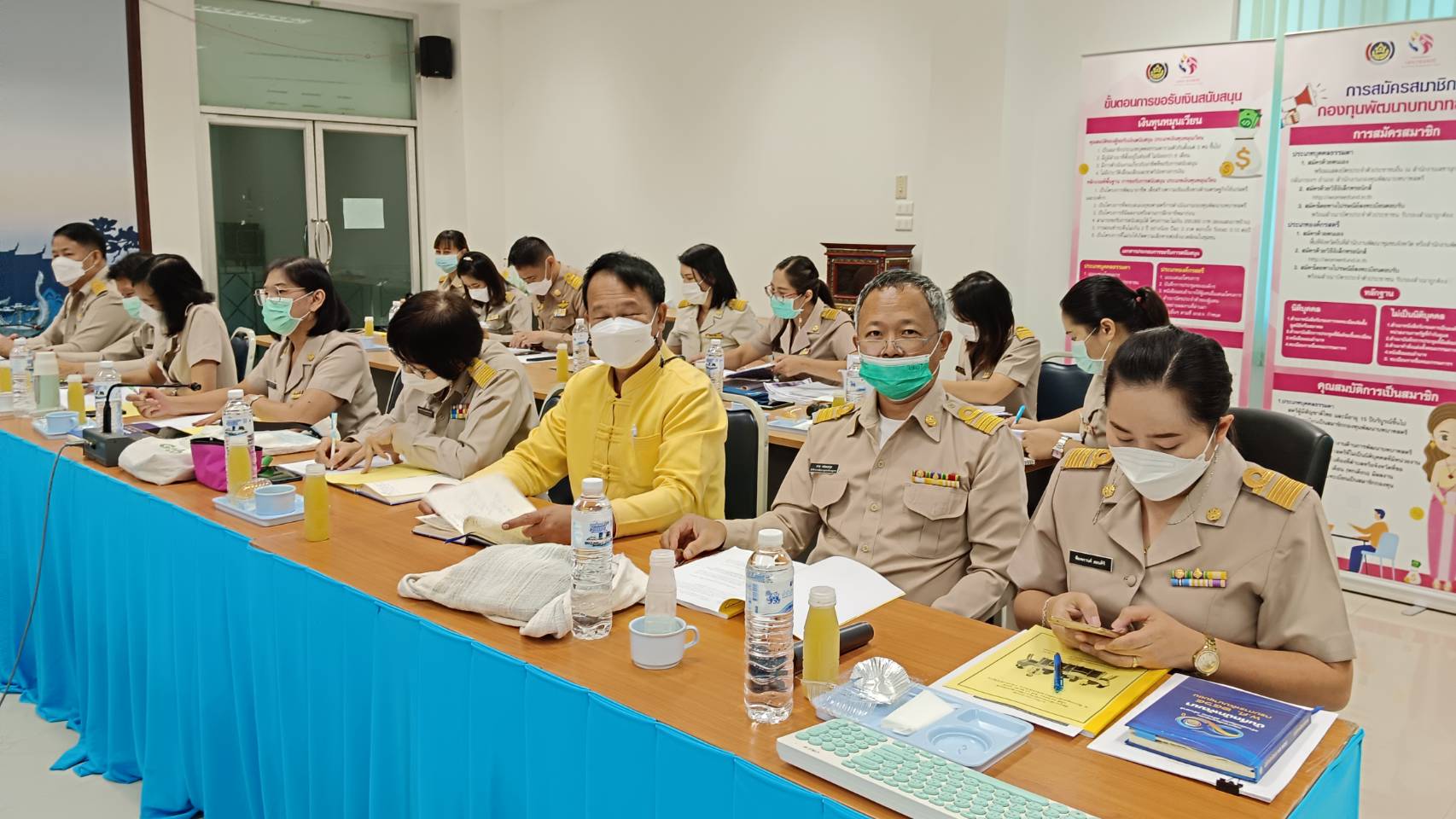 พช.น่าน ประชุมพัฒนาการอำเภอและนักวิชาการพัฒนาชุมชนจังหวัด ครั้งที่ 11/2565