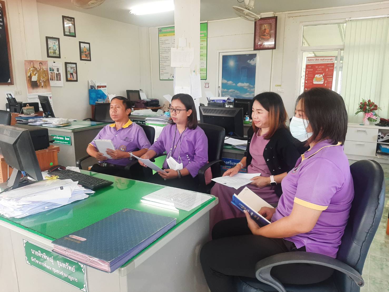 พช.น่าน ร่วมประชุมกรมการพัฒนาชุมชน ครั้งที่ 10/2565 ผ่านระบบวิดีทัศน์ทางไกล Video Conference