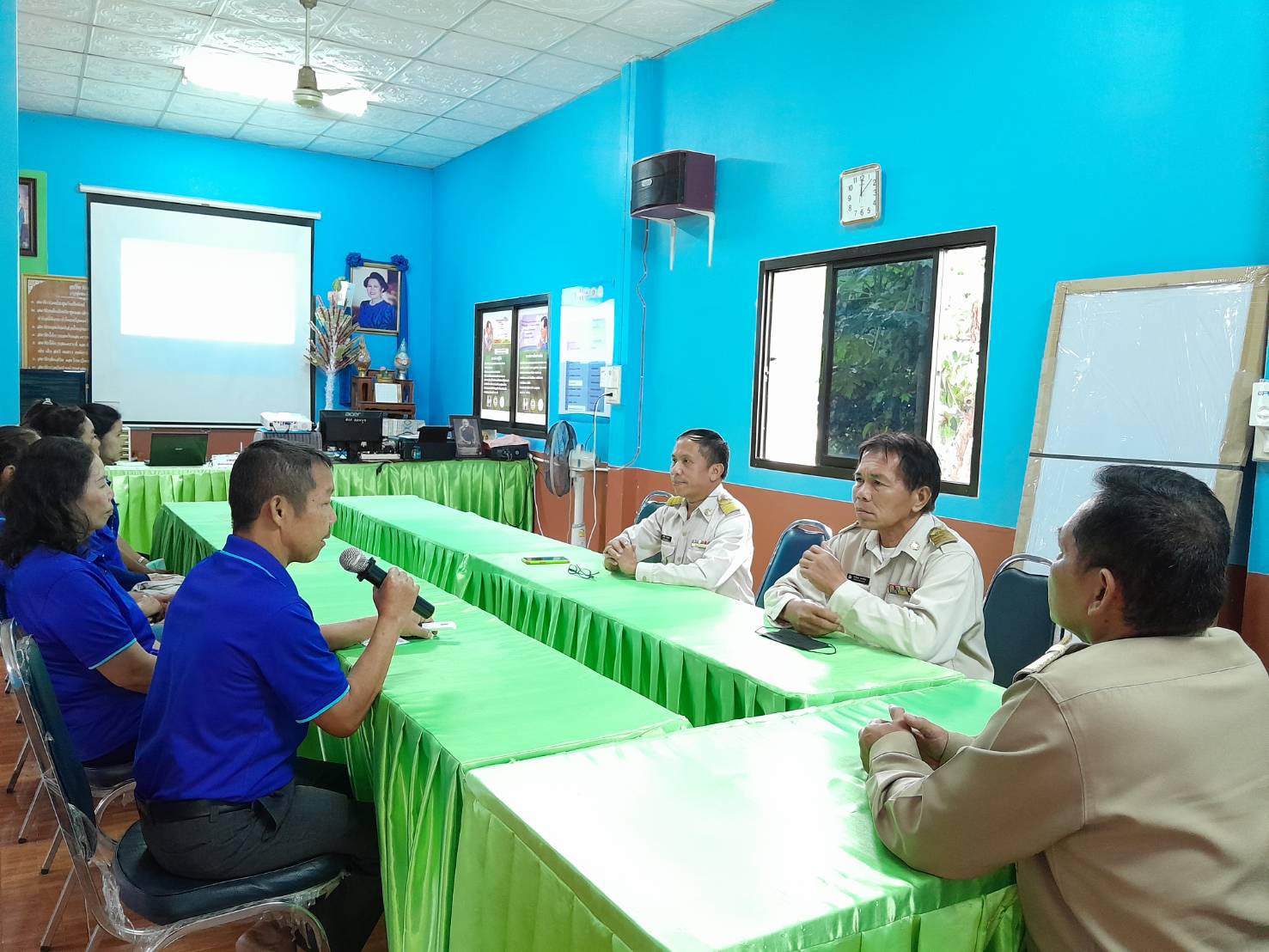 พช.น่าน ติดตามการดำเนินงานกิจกรรมพัฒนาชุมชน พื้นที่อำเภอปัว จังหวัดน่าน