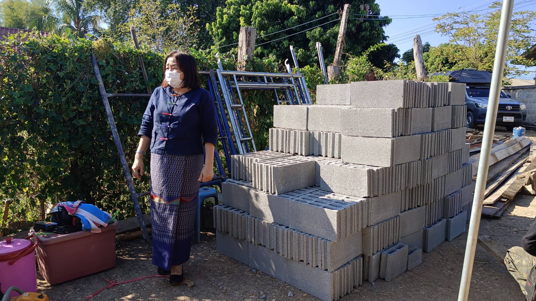 พช.น่าน ติดตามการดำเนินการสร้างบ้าน ครัวเรือนยากจน “ซ่อมบ้าน สร้างสุข แก้จนคนน่าน” พื้นที่อำเภอเวียงสา