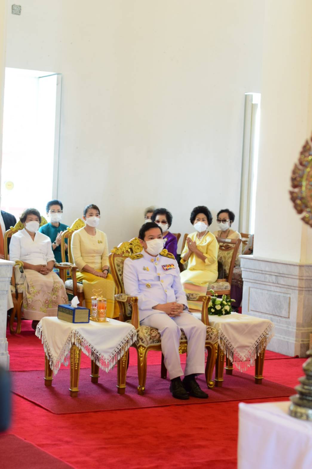 พช.น่าน ร่วมพิธีถวายผ้าพระกฐินพระราชทาน กรมการพัฒนาชุมชน ประจำปีพุทธศักราช 2565