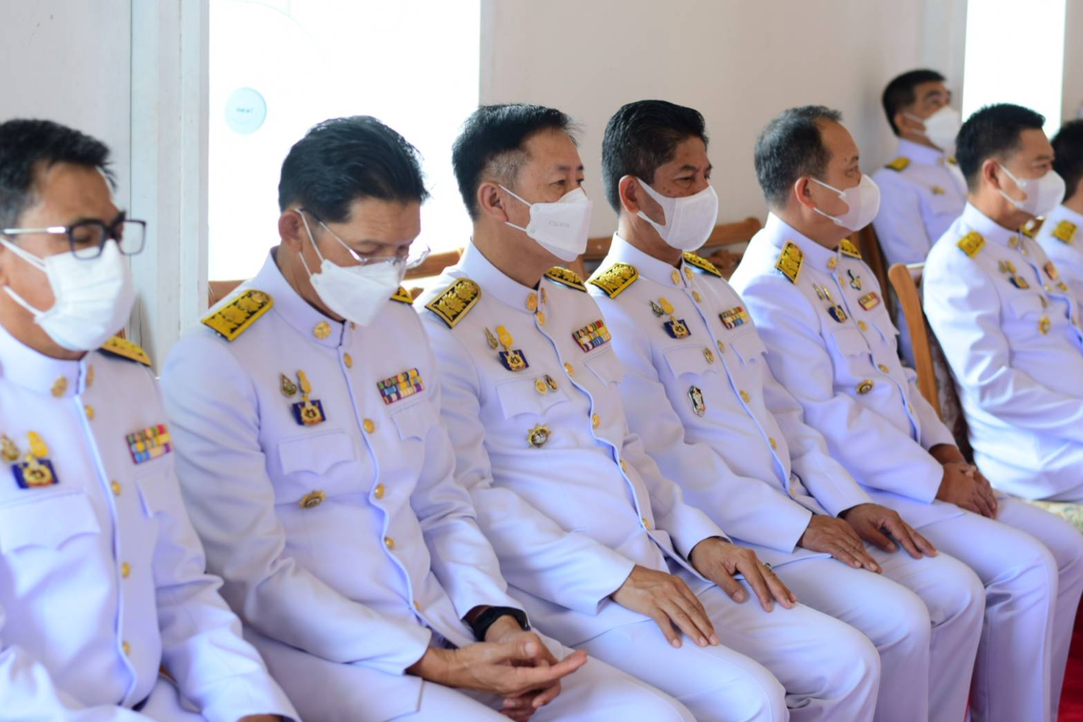 พช.น่าน ร่วมพิธีถวายผ้าพระกฐินพระราชทาน กรมการพัฒนาชุมชน ประจำปีพุทธศักราช 2565