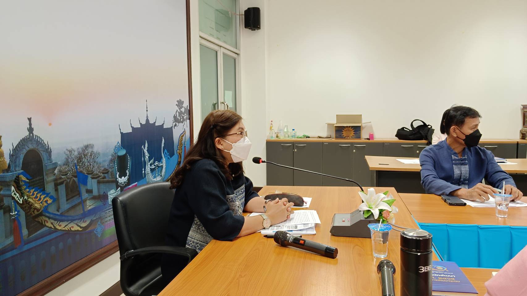 พช.น่าน ประชุมเครือข่ายโคก หนอง นา พัฒนาชุมชนจังหวัดน่าน