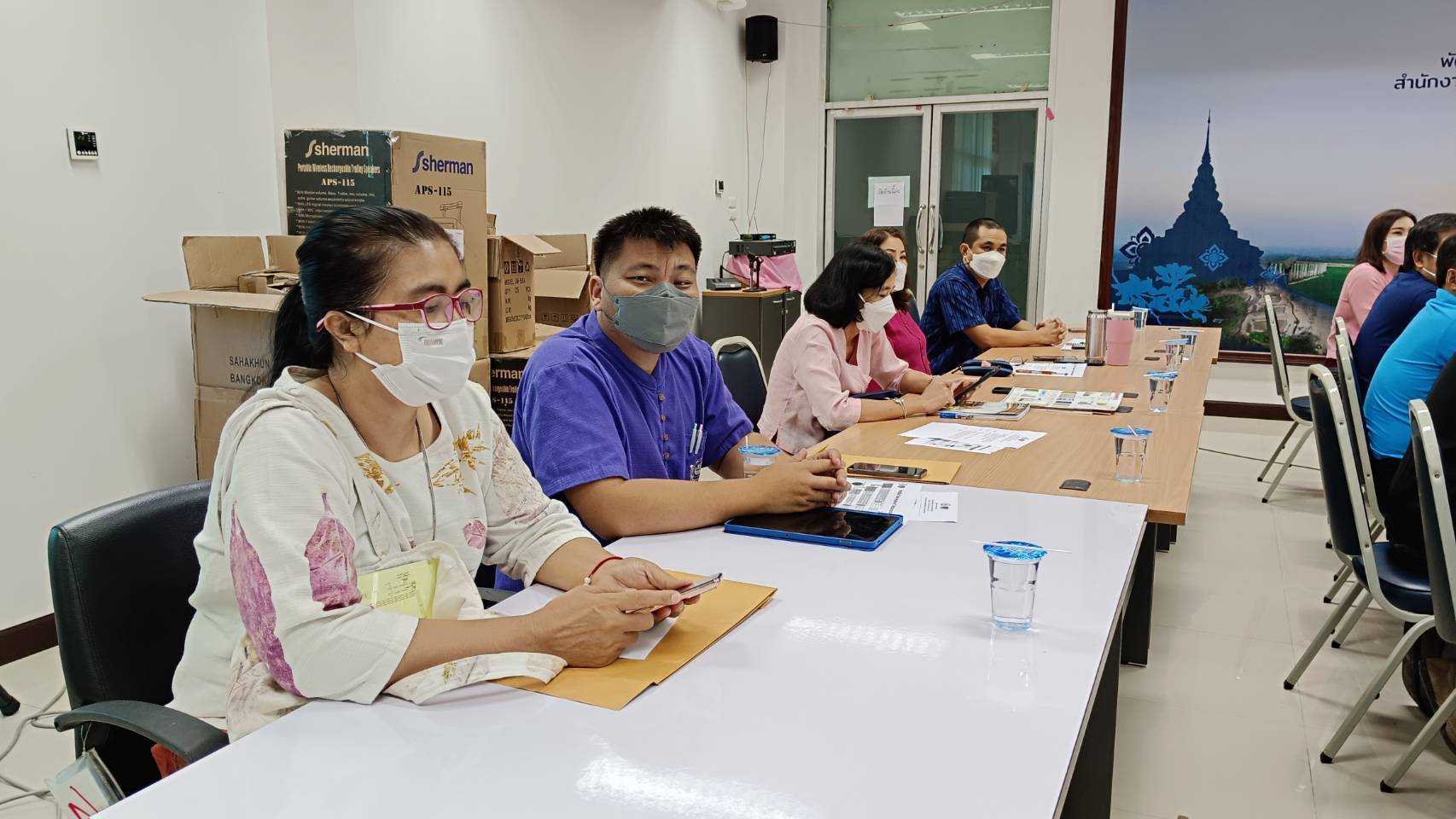 พช.น่าน ประชุมเครือข่ายโคก หนอง นา พัฒนาชุมชนจังหวัดน่าน