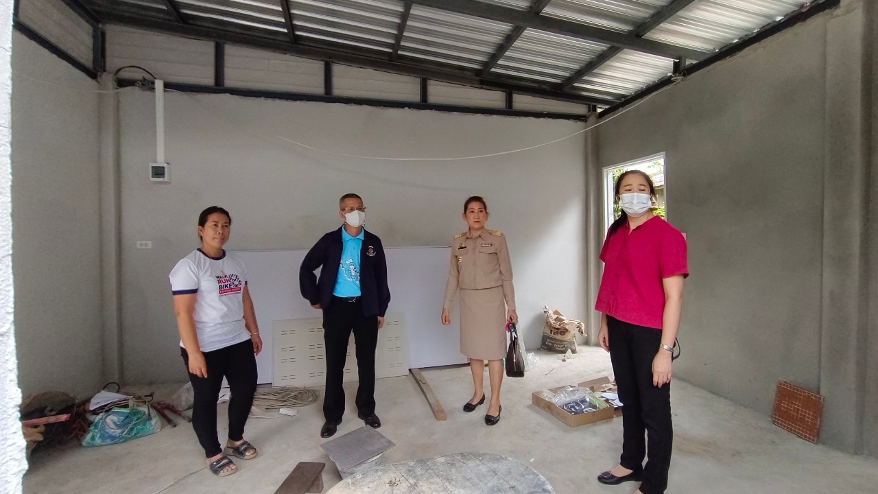 พช.น่าน ติดตามโครงการบ้านห่วงใยจากใจ GLO ประจำปีงบประมาณ 2565