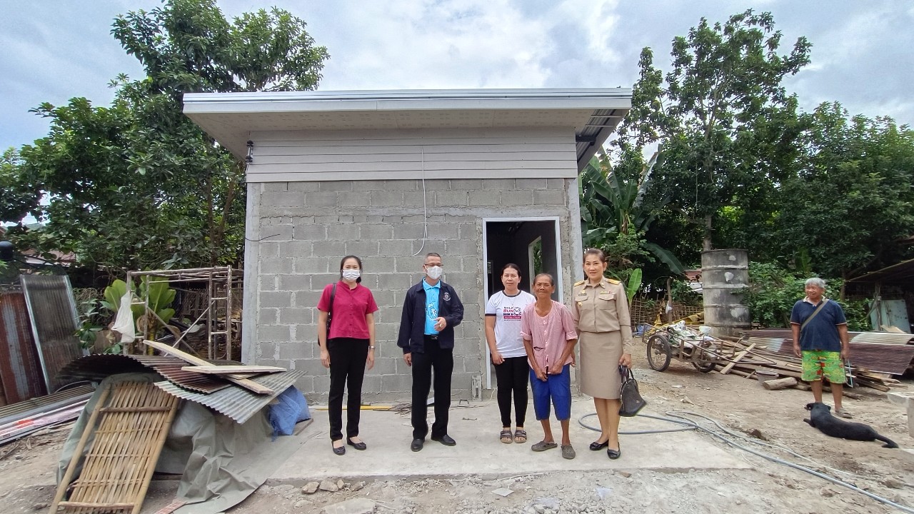 พช.น่าน ติดตามโครงการบ้านห่วงใยจากใจ GLO ประจำปีงบประมาณ 2565