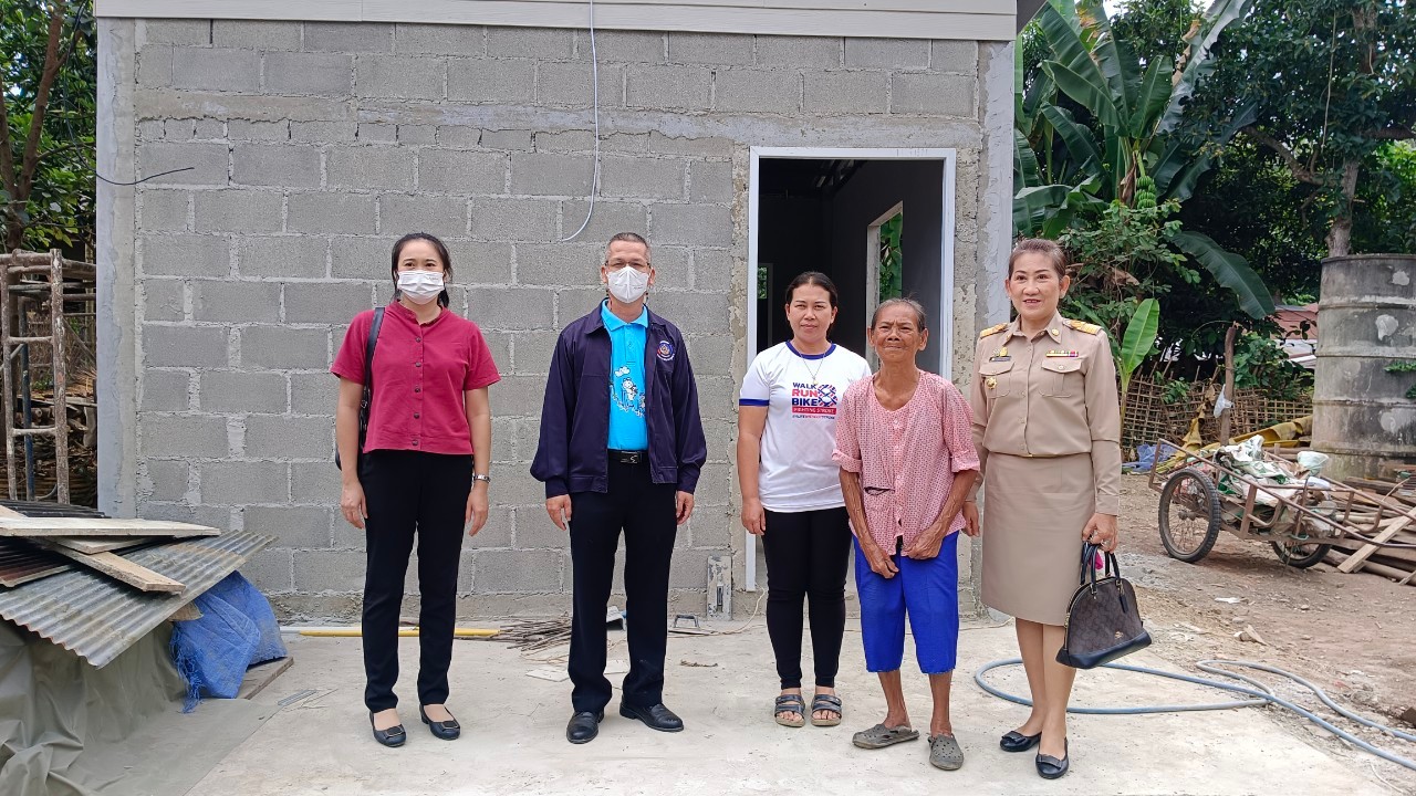 พช.น่าน ติดตามโครงการบ้านห่วงใยจากใจ GLO ประจำปีงบประมาณ 2565