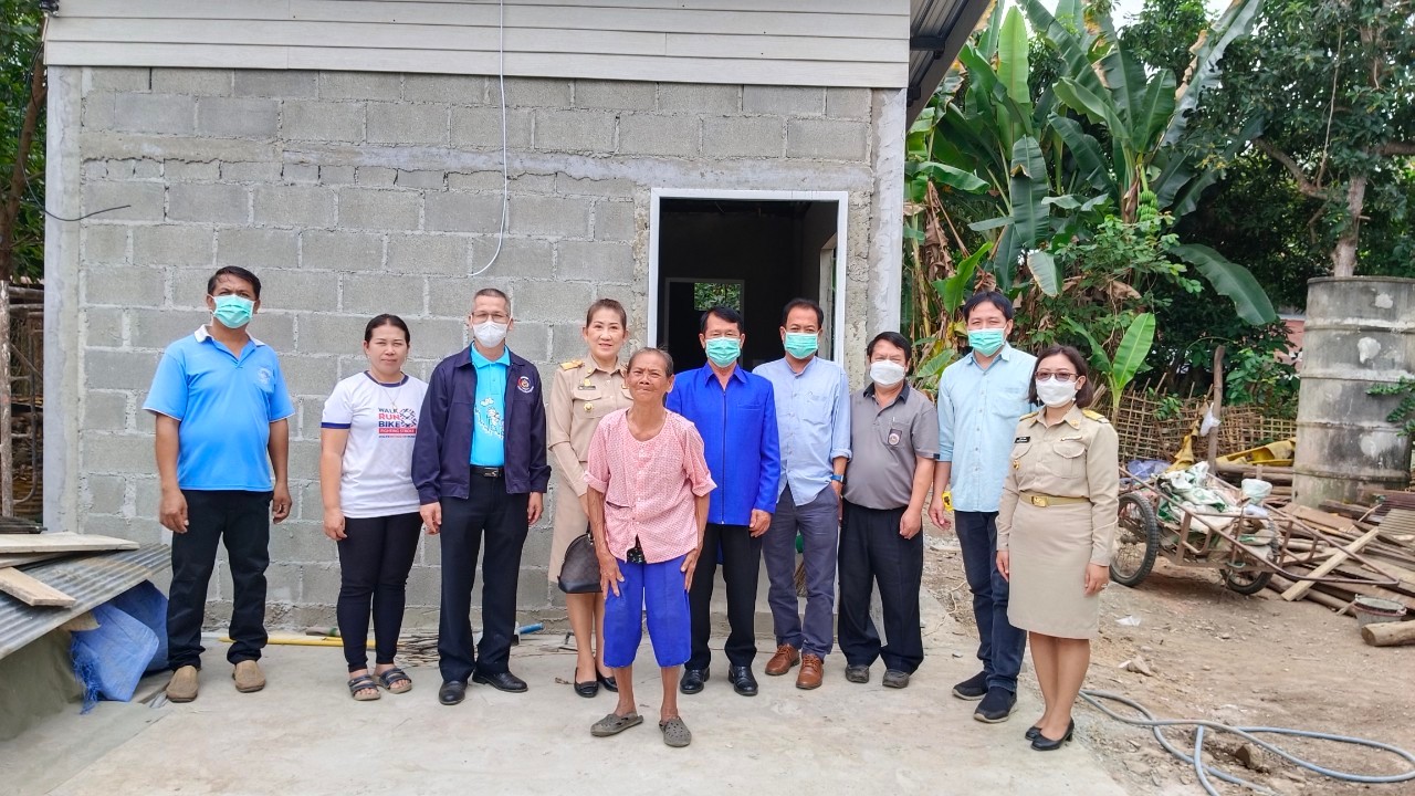 พช.น่าน ติดตามโครงการบ้านห่วงใยจากใจ GLO ประจำปีงบประมาณ 2565