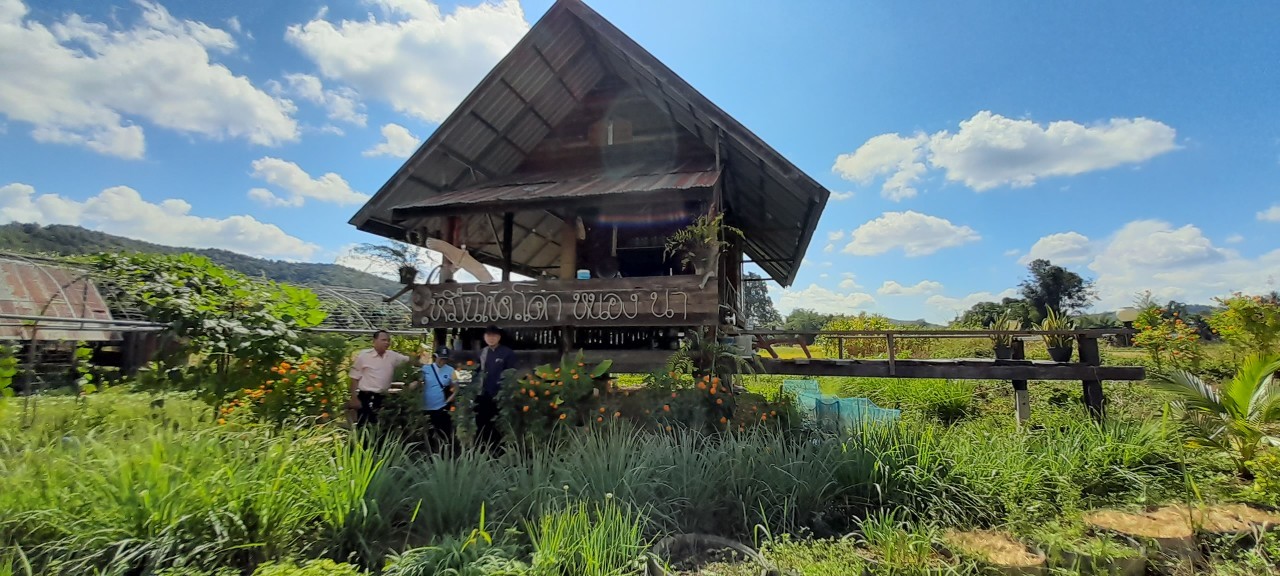 พจ.น่าน ลงพื้นที่ติดตามการดำเนินงาน โคก หนอง นาโมเดล อำเภอนาหมื่น จังหวัดน่าน