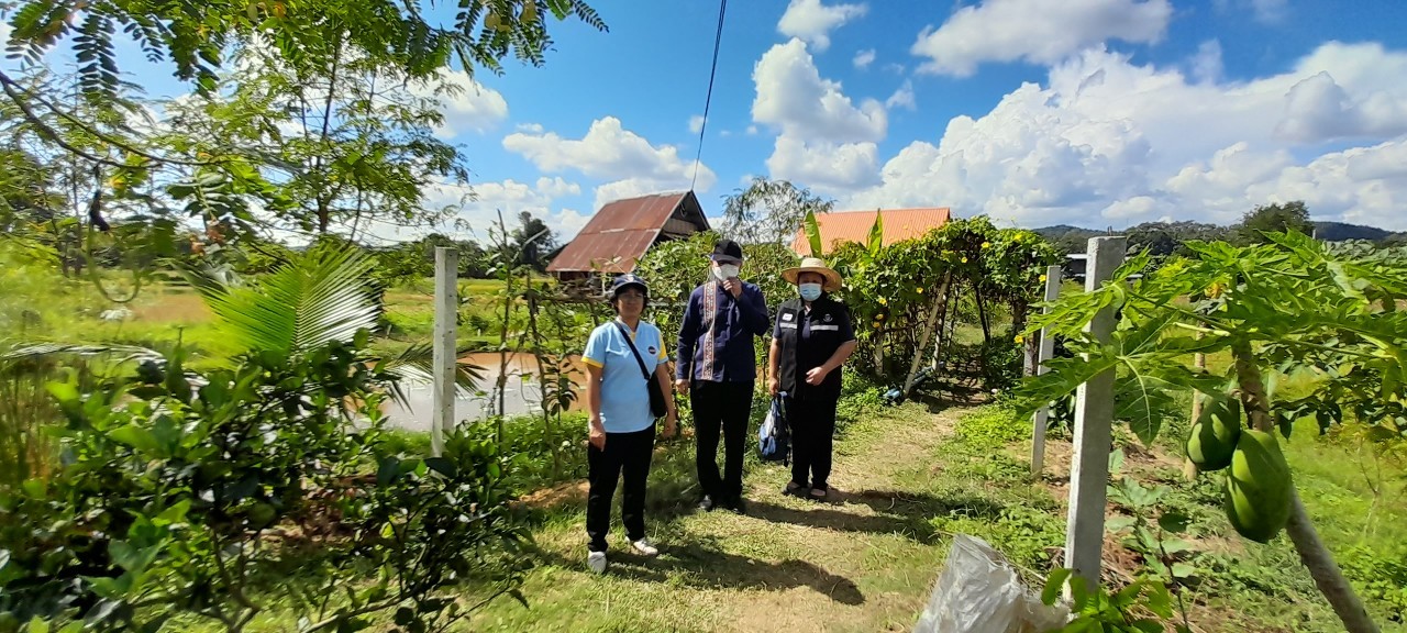 พจ.น่าน ลงพื้นที่ติดตามการดำเนินงาน โคก หนอง นาโมเดล อำเภอนาหมื่น จังหวัดน่าน