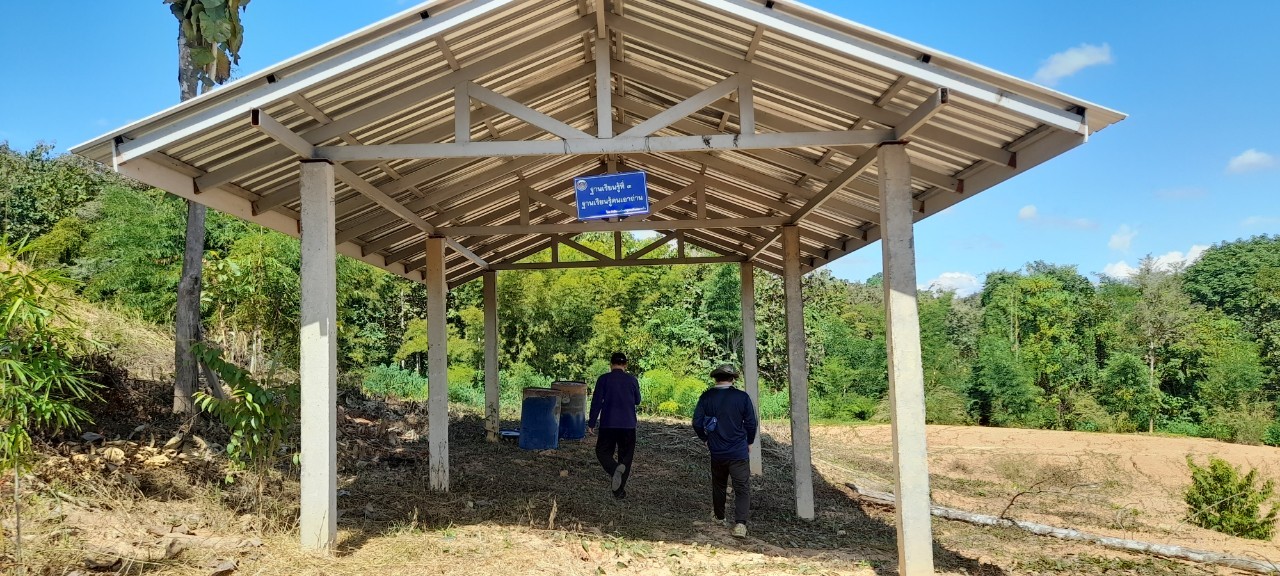 พจ.น่าน ลงพื้นที่ติดตามการดำเนินงาน โคก หนอง นาโมเดล อำเภอนาหมื่น จังหวัดน่าน