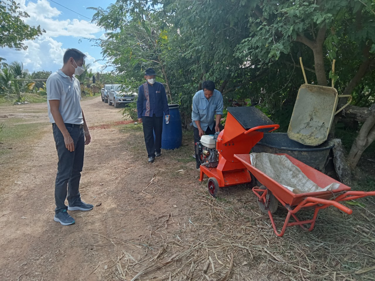 พจ.น่าน ลงพื้นที่ติดตามการดำเนินงาน โคก หนอง นาโมเดล อำเภอนาน้อย จังหวัดน่าน