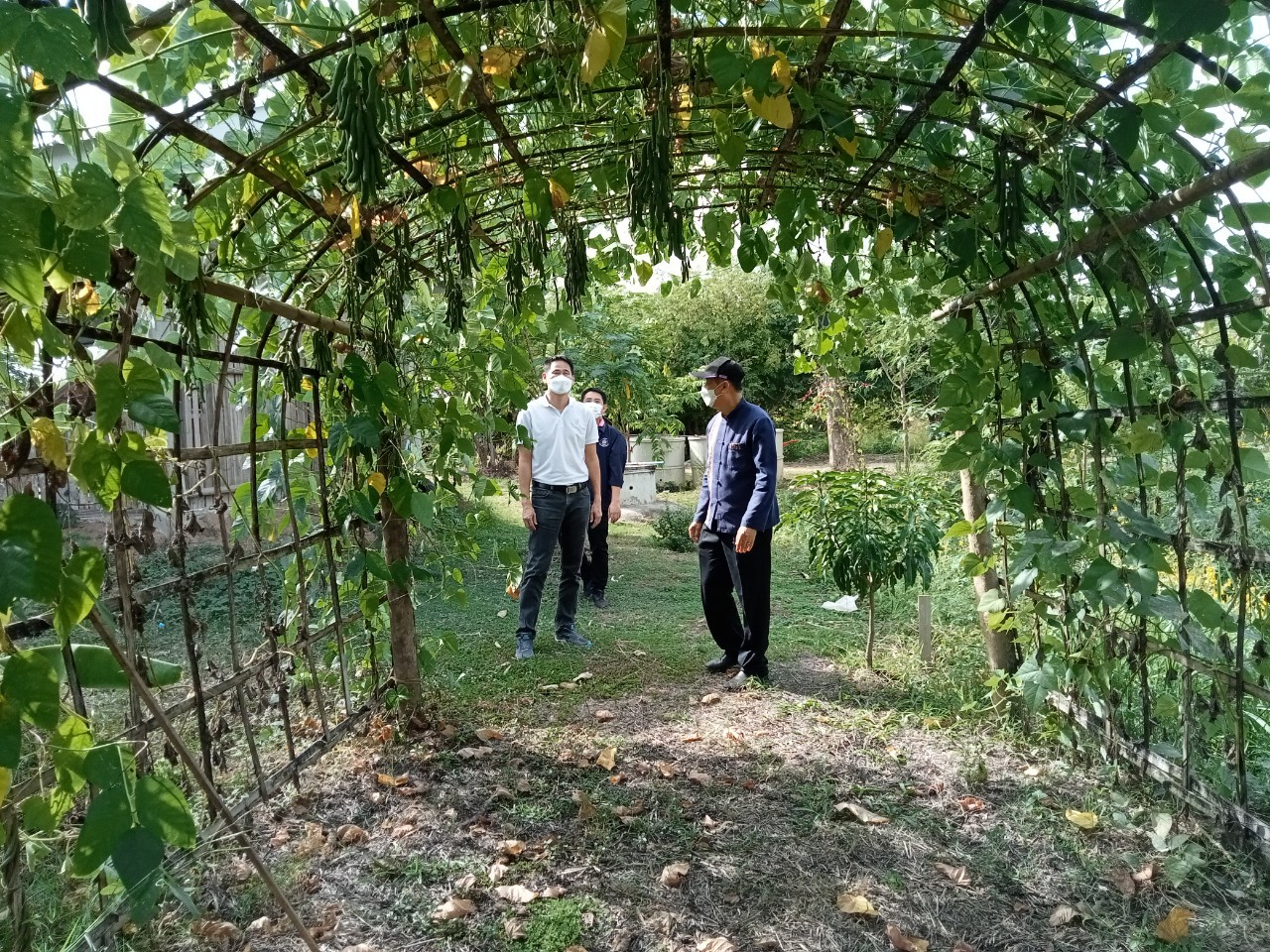 พจ.น่าน ลงพื้นที่ติดตามการดำเนินงาน โคก หนอง นาโมเดล อำเภอนาน้อย จังหวัดน่าน