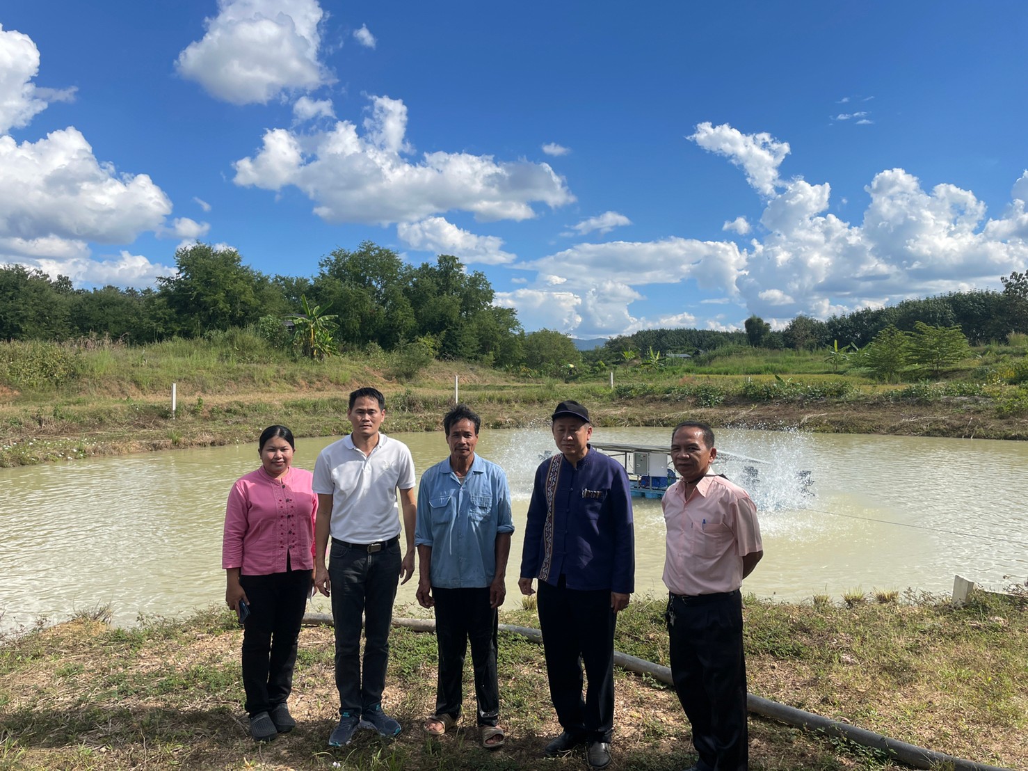 พจ.น่าน ลงพื้นที่ติดตามการดำเนินงาน โคก หนอง นาโมเดล อำเภอนาน้อย จังหวัดน่าน