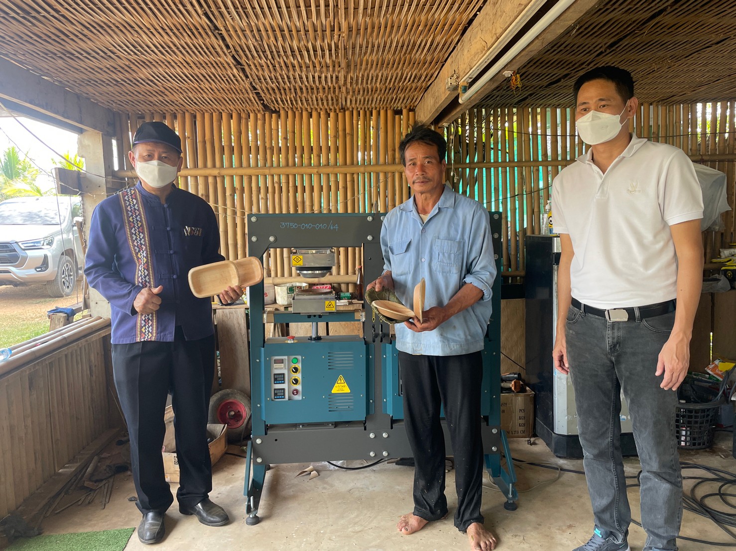 พจ.น่าน ลงพื้นที่ติดตามการดำเนินงาน โคก หนอง นาโมเดล อำเภอนาน้อย จังหวัดน่าน