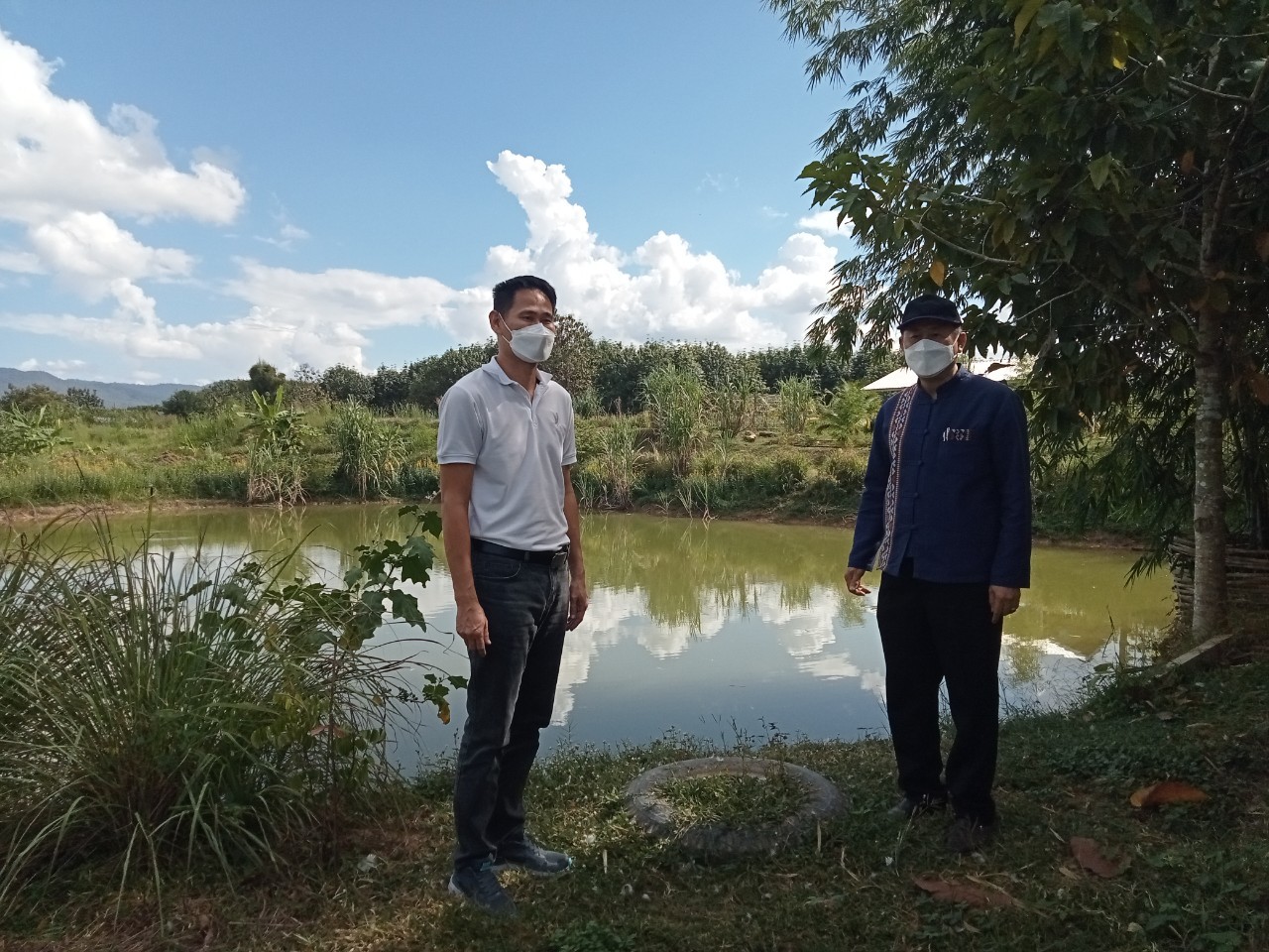 พจ.น่าน ลงพื้นที่ติดตามการดำเนินงาน โคก หนอง นาโมเดล อำเภอนาน้อย จังหวัดน่าน