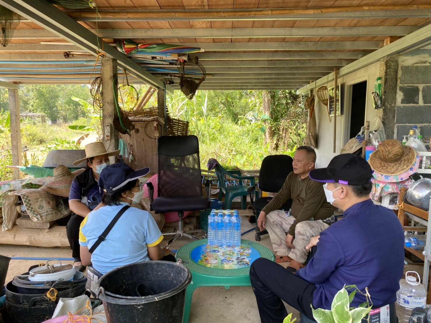 พจ.น่าน ลงพื้นที่ติดตามการดำเนินงาน โคก หนอง นาโมเดล อำเภอนาหมื่น จังหวัดน่าน