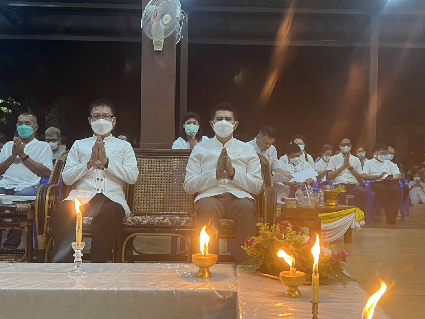 พจ.น่าน รับมอบเงินสมทบกองทุนพัฒนาคุณภาพชีวิต สร้างความมั่นคงในที่อยู่อาศัย “ซ่อมบ้าน สร้างสุข แก้จนคนน่าน” จากวัดป่านันทบุรีญาณสังวราราม