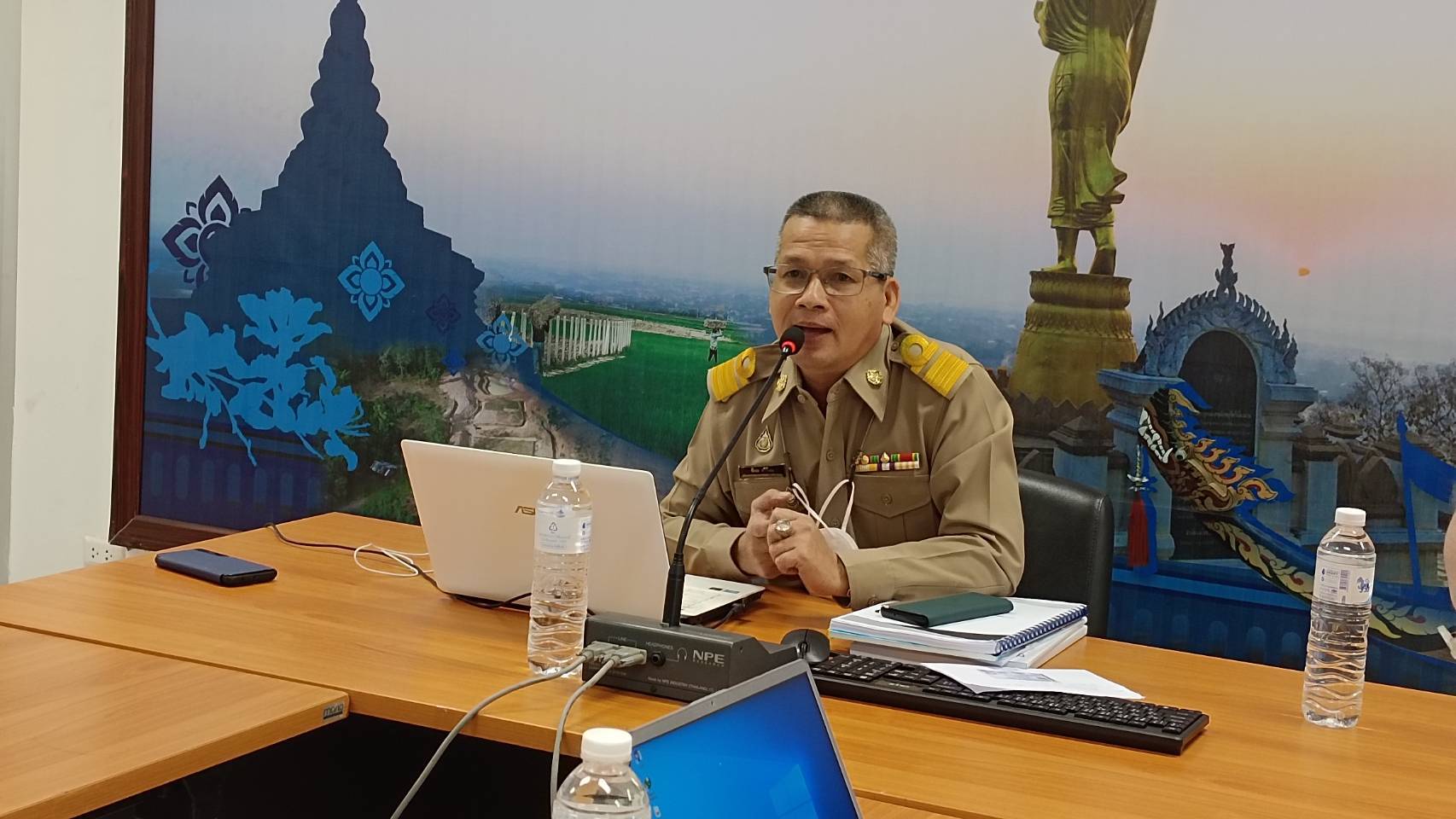 #พช.จังหวัดน่าน# ประชุมเชิงปฏิบัติการเจ้าหน้าที่พัฒนาชุมชน (วิทยากรครู ข) ในการบริหารการจัดเก็บ ข้อมูลความจำเป็นพื้นฐาน (จปฐ.) และข้อมูลพื้นฐานระดับหมู่บ้าน (กชช.2ค) ปี 2566 จังหวัดน่าน