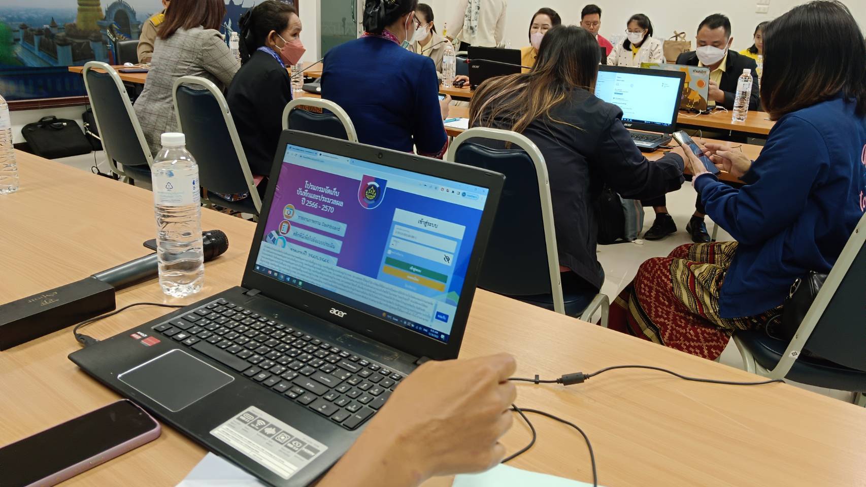 #พช.จังหวัดน่าน# ประชุมเชิงปฏิบัติการเจ้าหน้าที่พัฒนาชุมชน (วิทยากรครู ข) ในการบริหารการจัดเก็บ ข้อมูลความจำเป็นพื้นฐาน (จปฐ.) และข้อมูลพื้นฐานระดับหมู่บ้าน (กชช.2ค) ปี 2566 จังหวัดน่าน