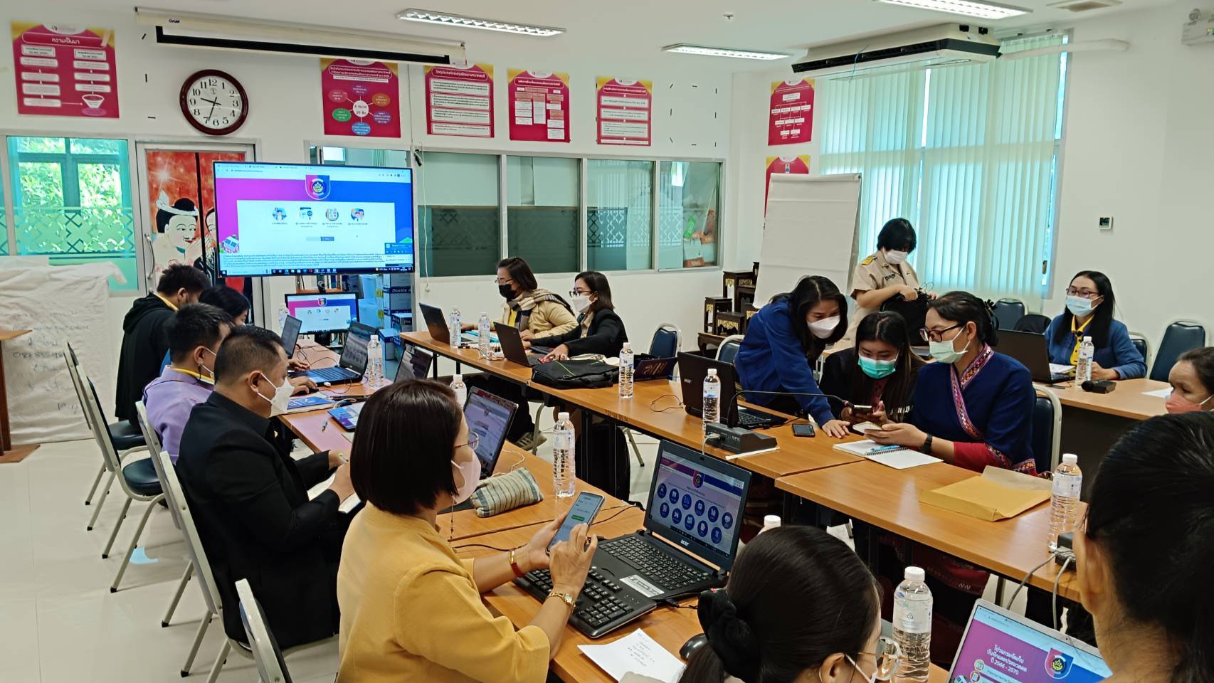 #พช.จังหวัดน่าน# ประชุมเชิงปฏิบัติการเจ้าหน้าที่พัฒนาชุมชน (วิทยากรครู ข) ในการบริหารการจัดเก็บ ข้อมูลความจำเป็นพื้นฐาน (จปฐ.) และข้อมูลพื้นฐานระดับหมู่บ้าน (กชช.2ค) ปี 2566 จังหวัดน่าน