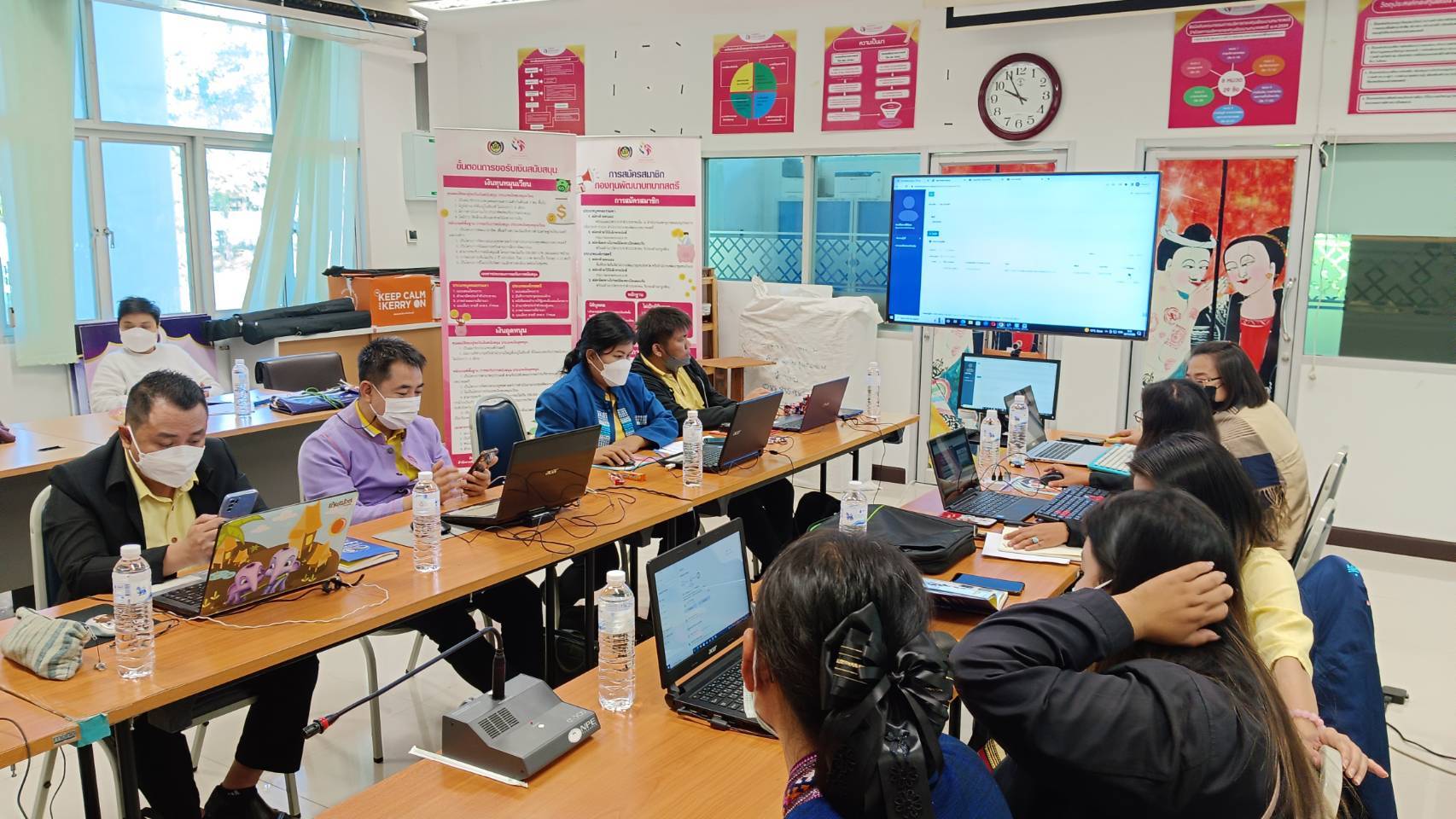 #พช.จังหวัดน่าน# ประชุมเชิงปฏิบัติการเจ้าหน้าที่พัฒนาชุมชน (วิทยากรครู ข) ในการบริหารการจัดเก็บ ข้อมูลความจำเป็นพื้นฐาน (จปฐ.) และข้อมูลพื้นฐานระดับหมู่บ้าน (กชช.2ค) ปี 2566 จังหวัดน่าน