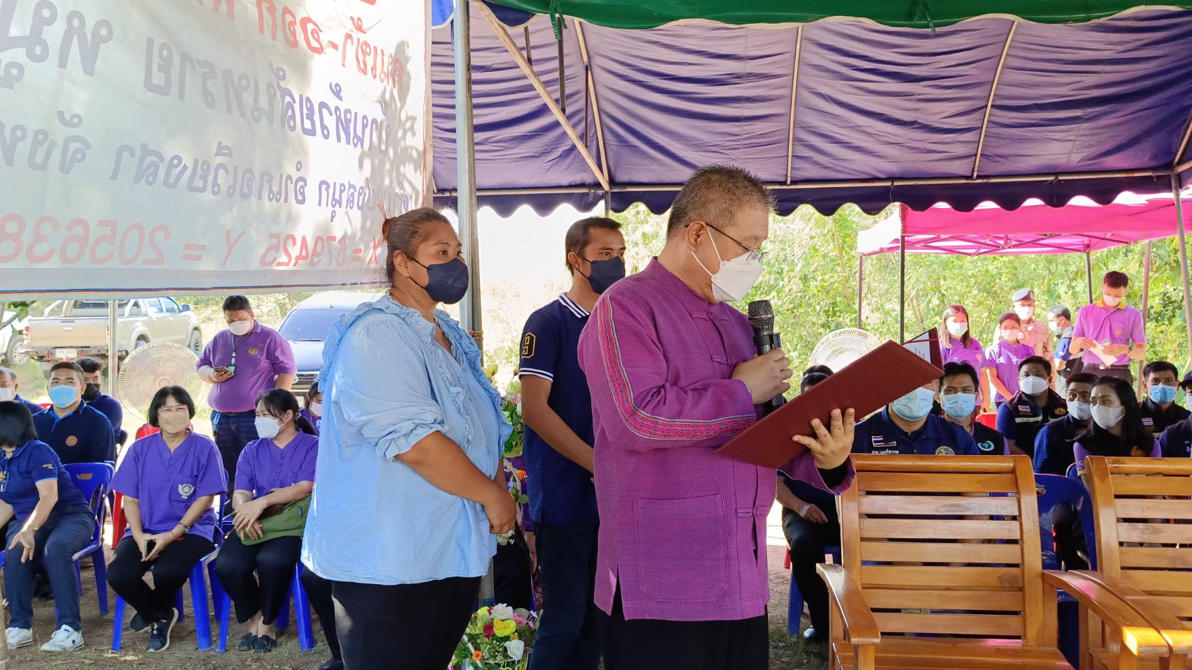 ผู้ว่าราชการจังหวัดน่าน มอบบ้านให้ครัวเรือนยากจน กองทุนพัฒนาคุณภาพชีวิต สร้างความมั่นคงในที่อยู่อาศัย ซ่อมบ้าน สร้างสุข แก้จนคนน่าน