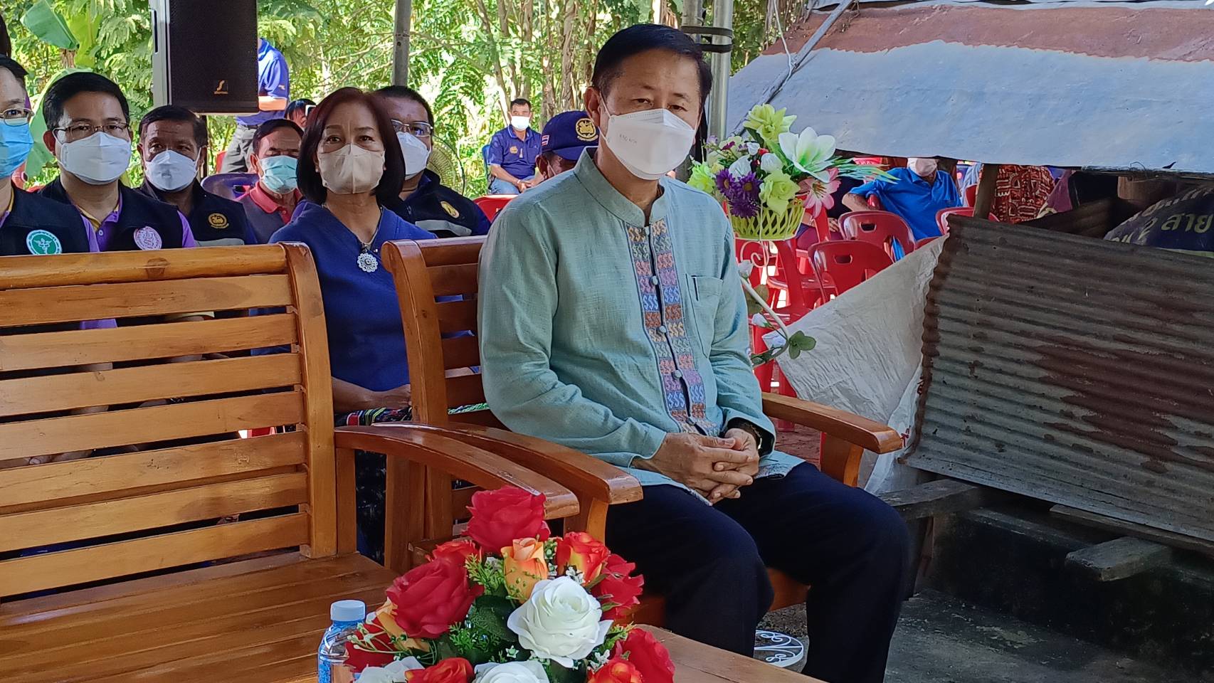 ผู้ว่าราชการจังหวัดน่าน มอบบ้านให้ครัวเรือนยากจน กองทุนพัฒนาคุณภาพชีวิต สร้างความมั่นคงในที่อยู่อาศัย ซ่อมบ้าน สร้างสุข แก้จนคนน่าน