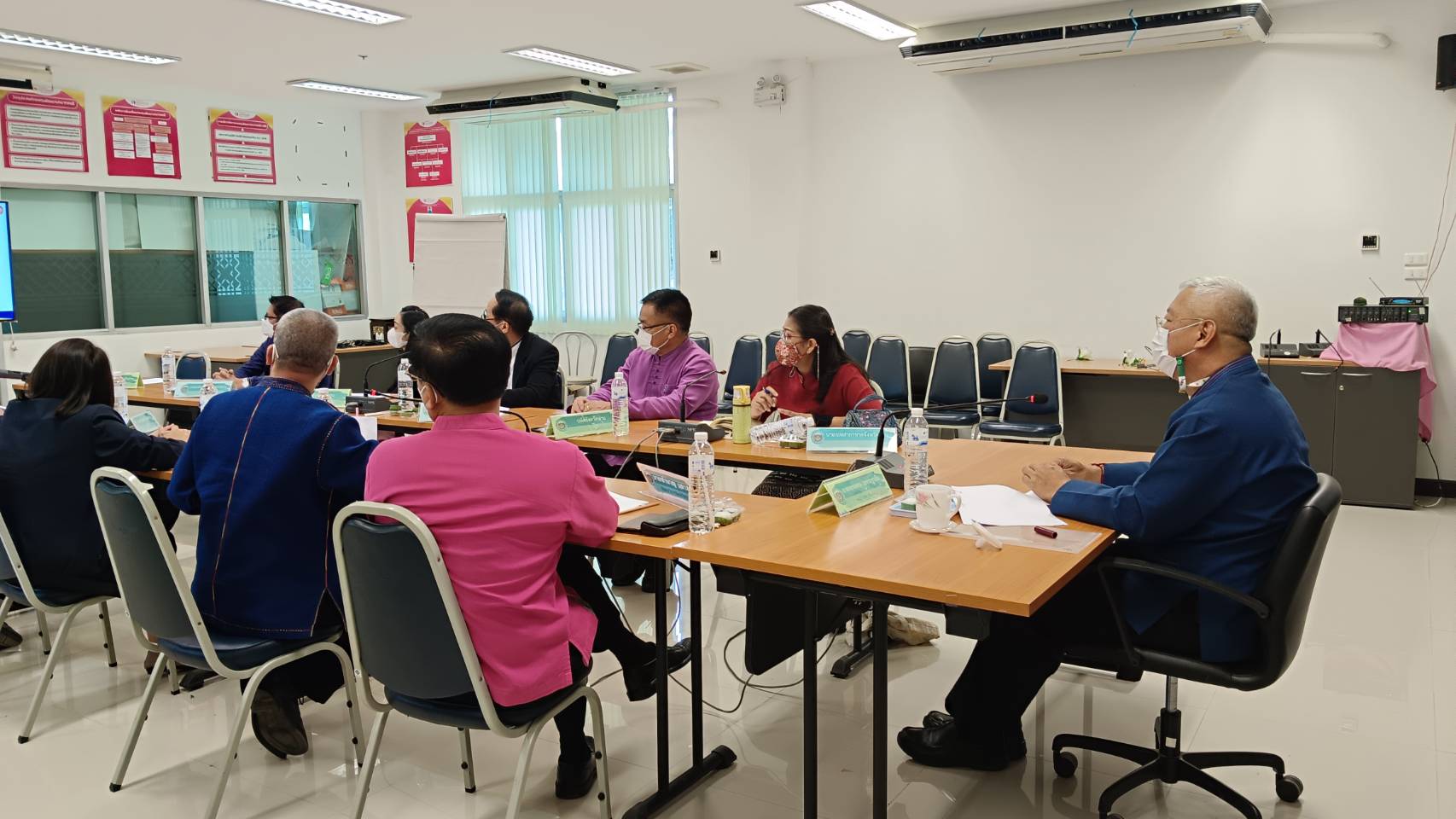 จังหวัดน่าน ประชุมคณะกรรมการอำนวยการดำเนินงานกองทุนพัฒนาคุณภาพชีวิต สร้างความมั่นคงในที่อยู่อาศัย “ซ่อมบ้าน สร้างสุข แก้จนคนน่าน”