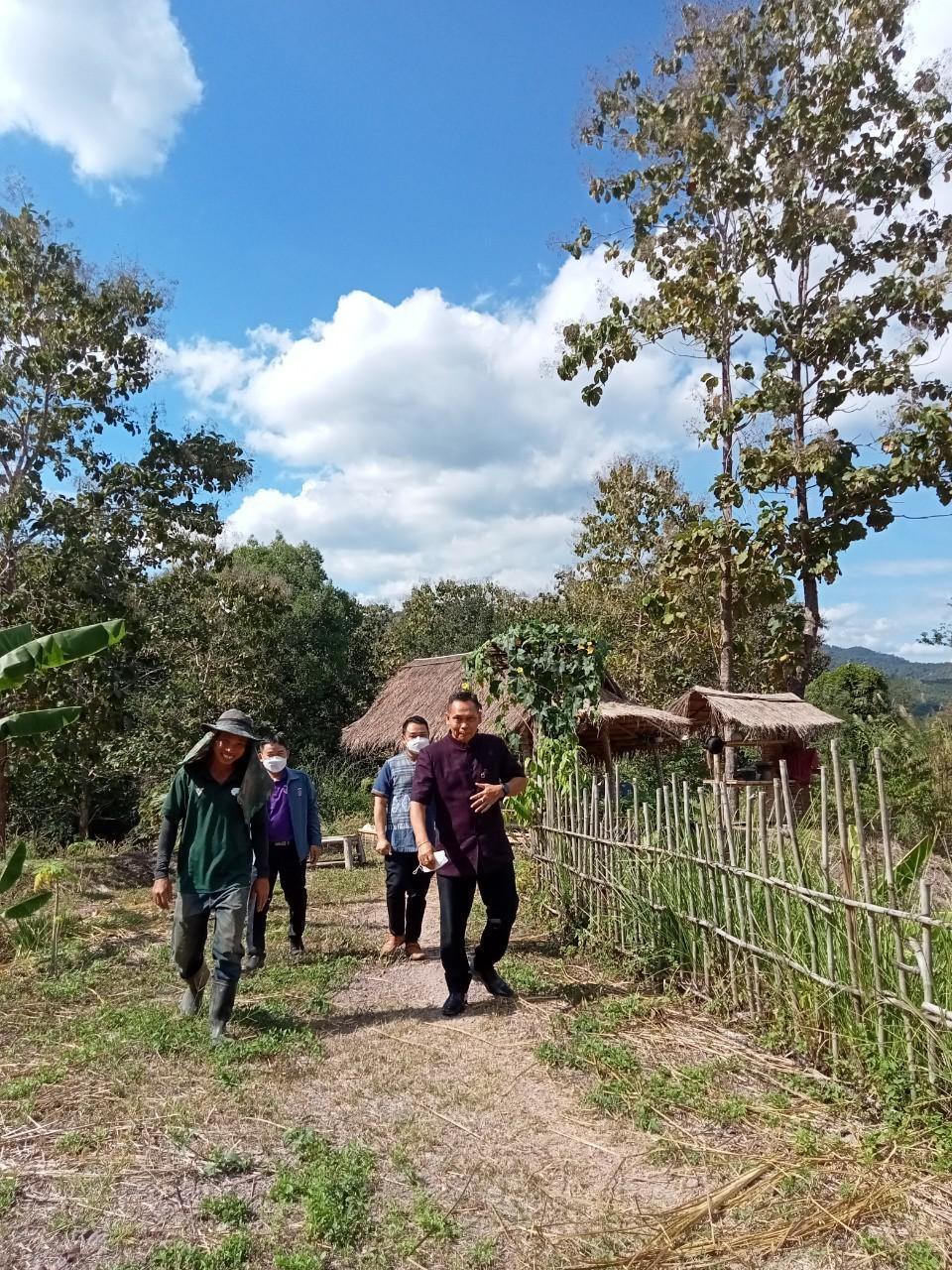 พช.น่าน ติดตาม โคก หนอง นาโมเดล พื้นที่อำเภอบ้านหลวง จังหวัดน่าน