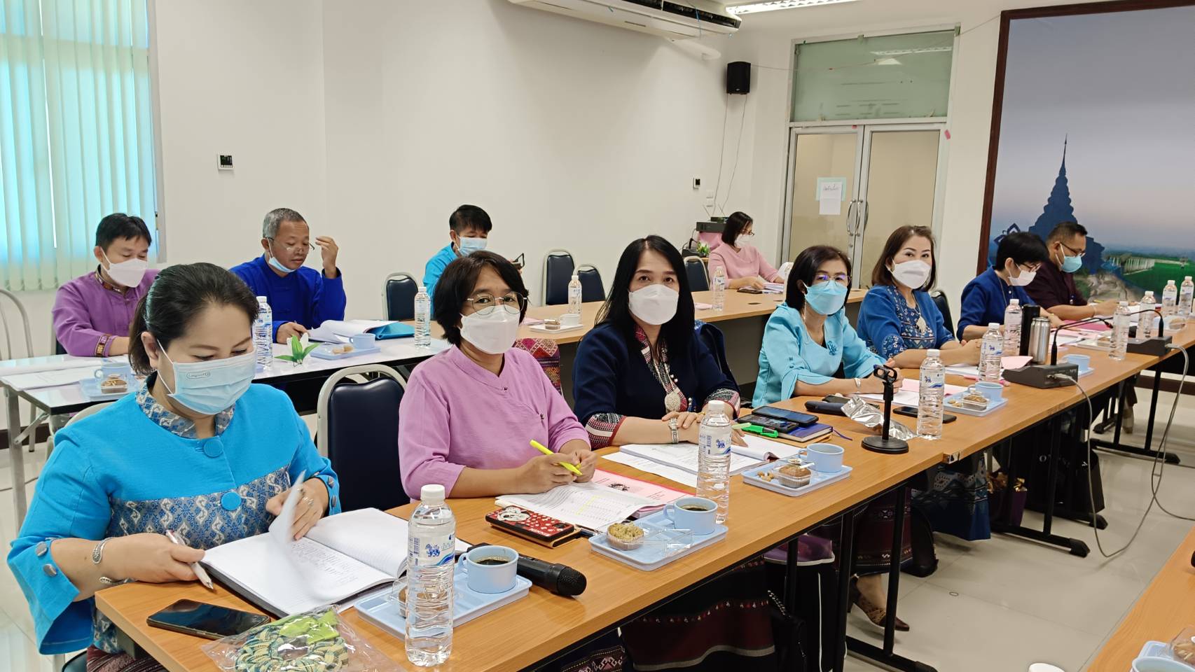 พช.น่าน ประชุมพัฒนาการอำเภอ และนักวิชาการพัฒนาชุมชนจังหวัด ครั้งที่ 1 /2566