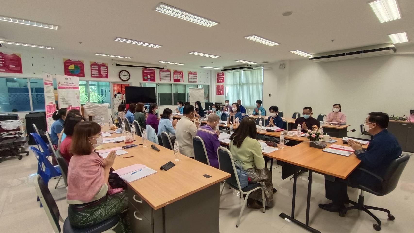 พช.น่าน ประชุมพัฒนาการอำเภอ และนักวิชาการพัฒนาชุมชนจังหวัด ครั้งที่ 1 /2566