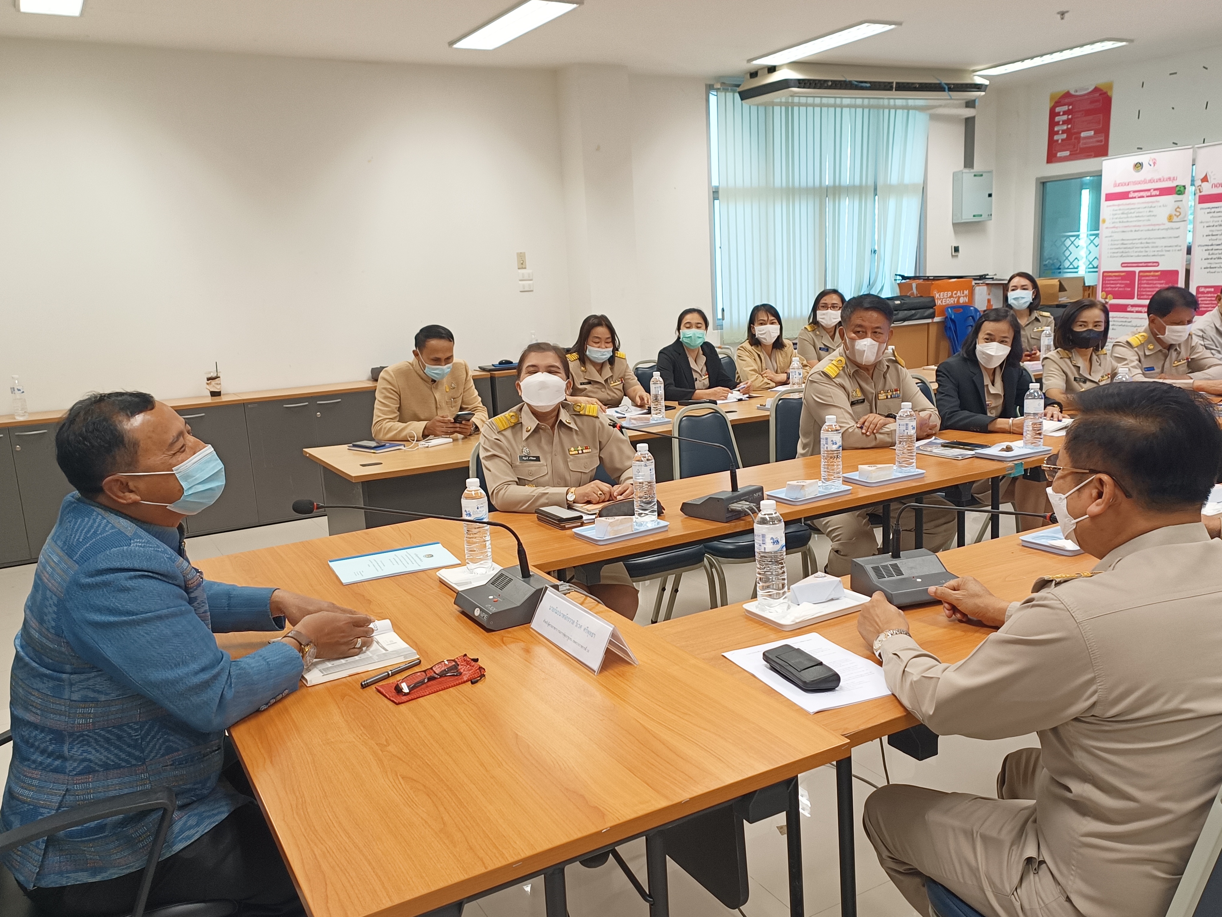 หัวหน้าผู้ตรวจราชการกรมการพัฒนาชุมชน ลงพื้นที่ติดตามงานในพื้นที่จังหวัดน่าน